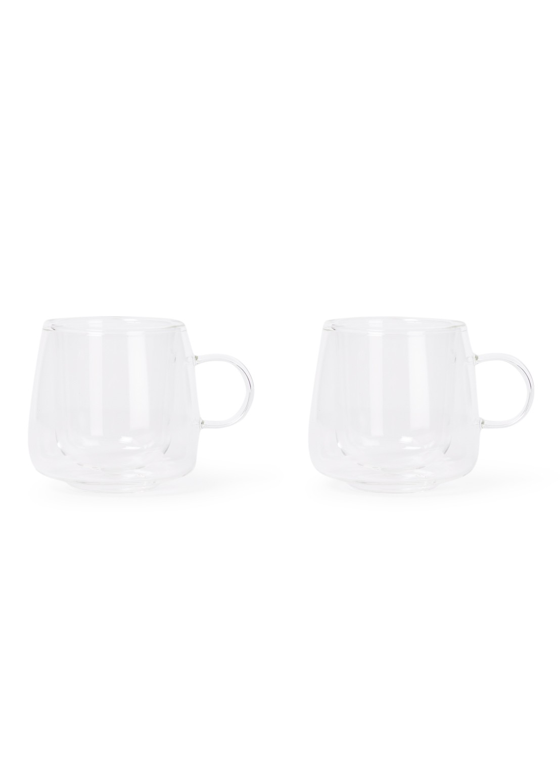 Villeroy & Boch Dubbelwandig espressokopje 6 cl set van 2 - voorkant transparant