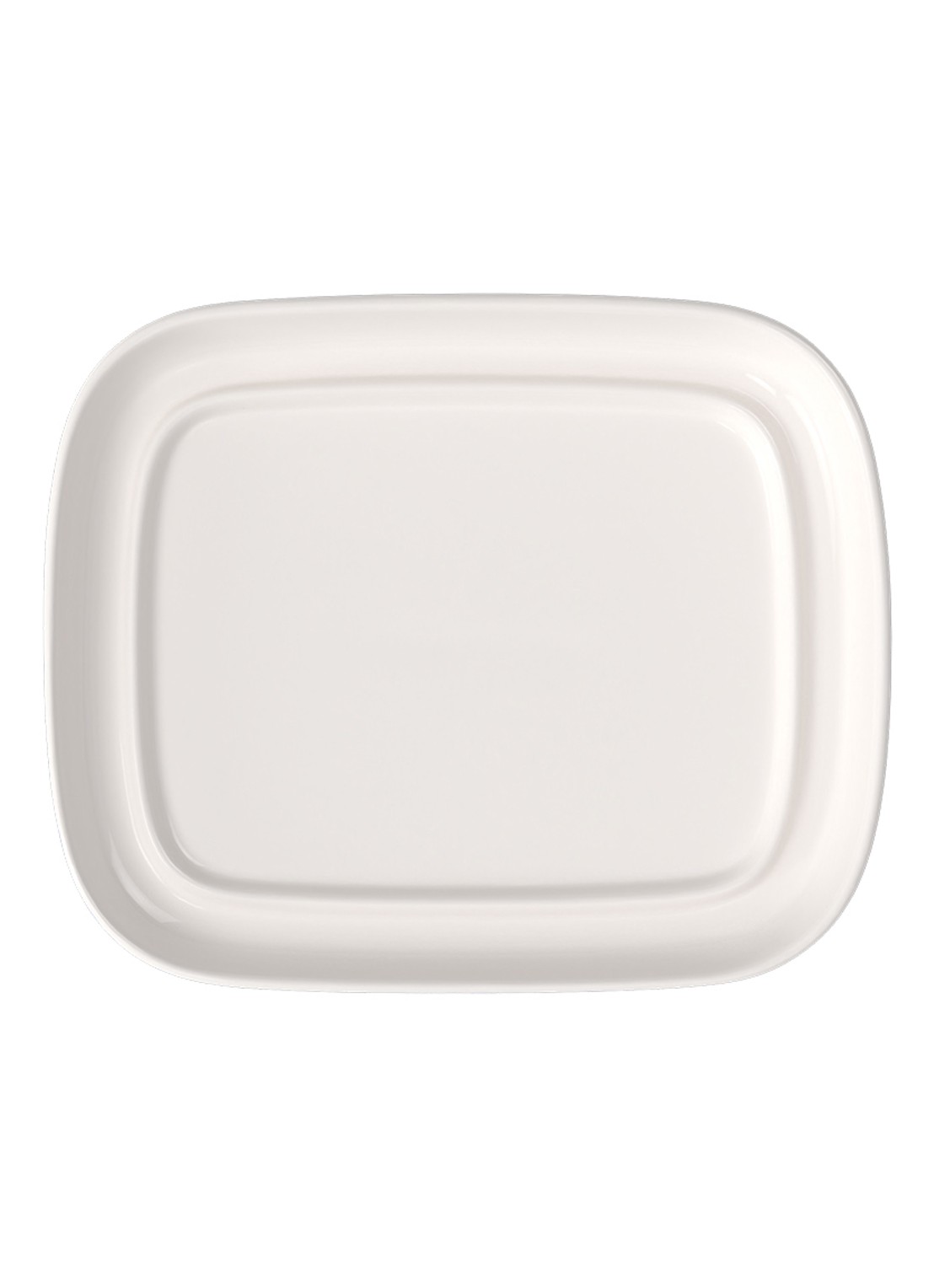 Villeroy & Boch Fleur botervloot 15 cm - voorkant 3 wit