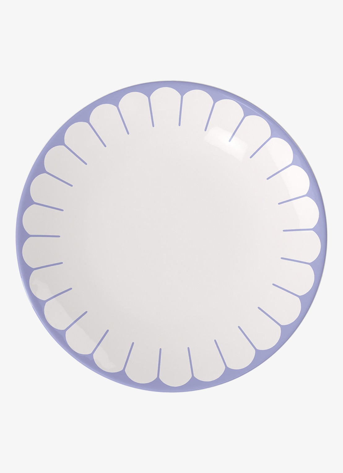 Villeroy & Boch Fleur dinerbord 27 cm - voorkant 2 lichtblauw