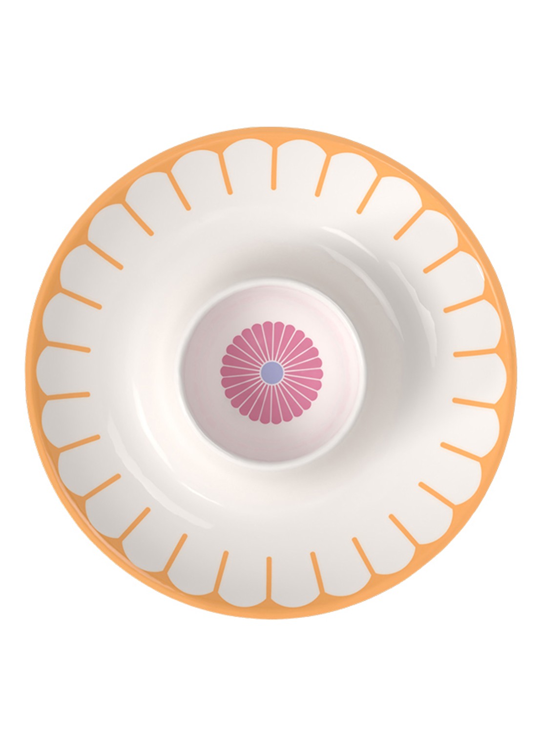 Villeroy & Boch Fleur eierdopje 11,5 cm - voorkant 2 geel