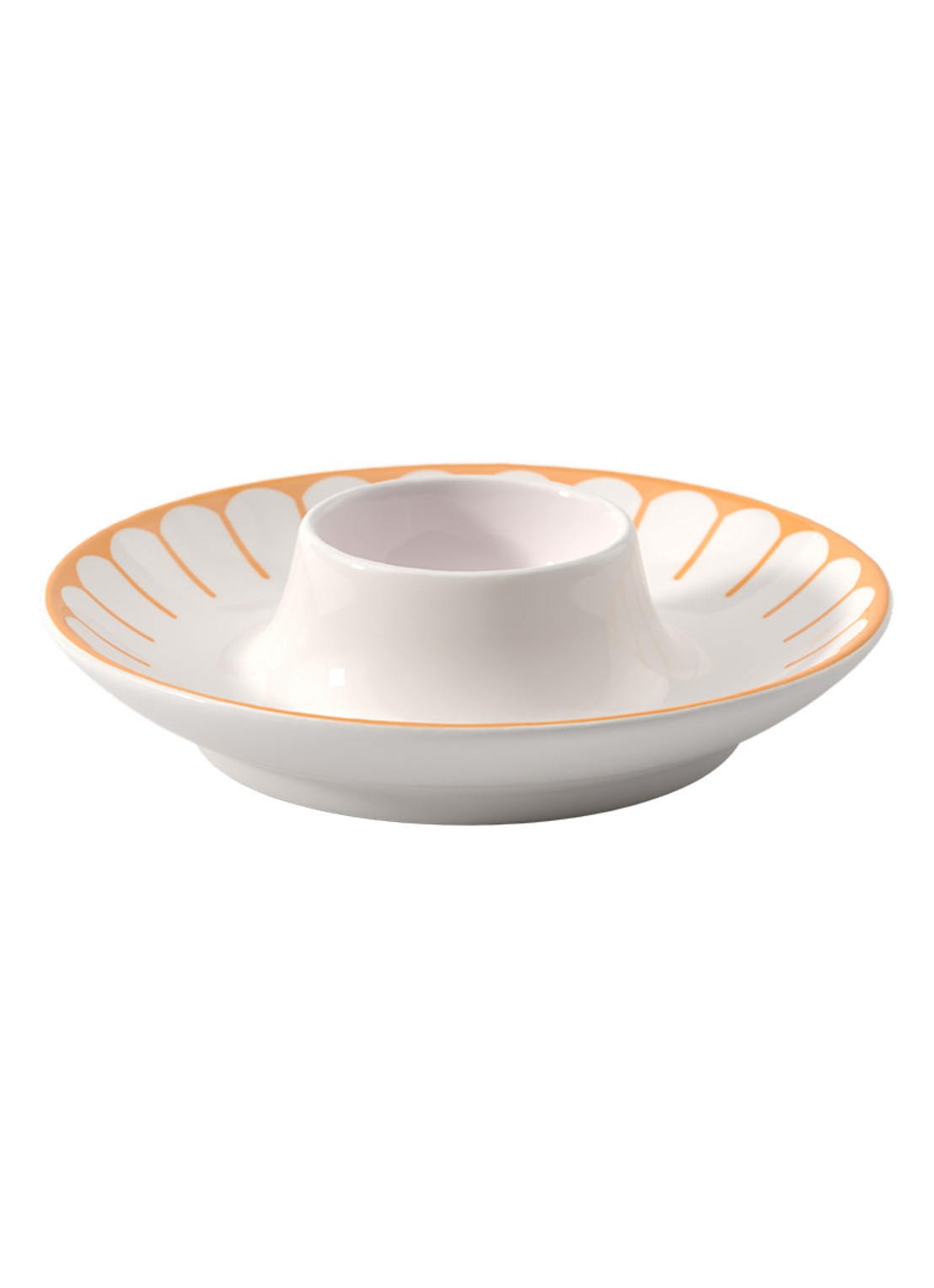 Villeroy & Boch Fleur eierdopje 11,5 cm - voorkant 3 geel