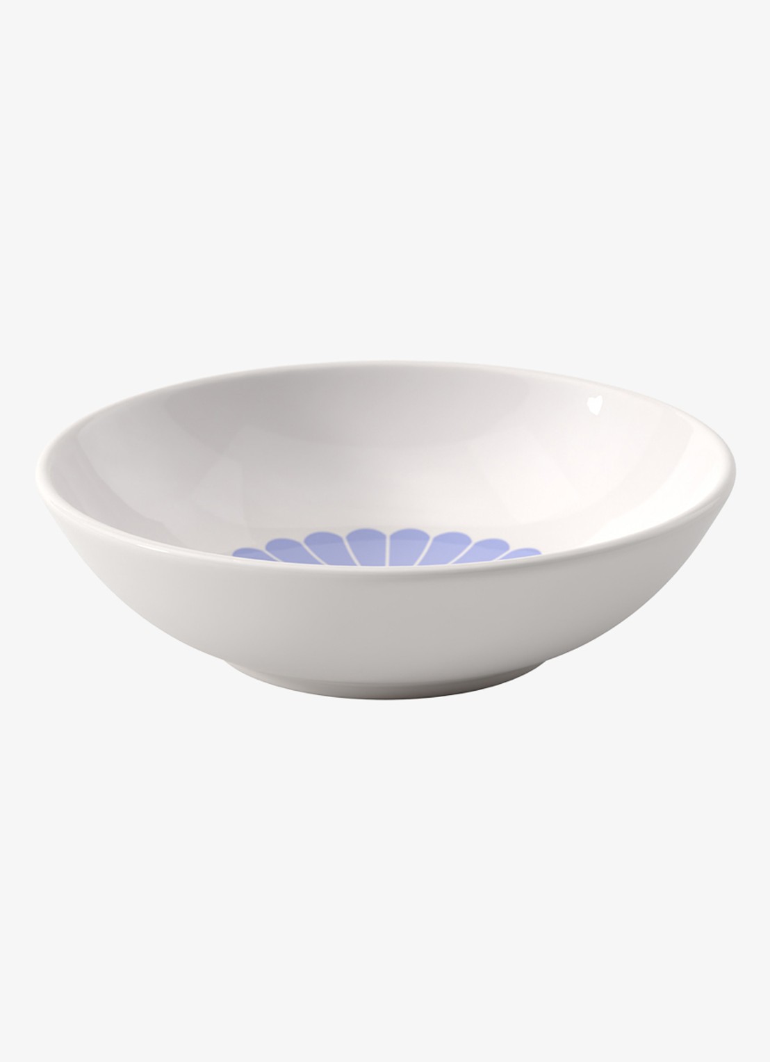 Villeroy & Boch Fleur gebaksbordje 13 cm - voorkant 2 lichtblauw