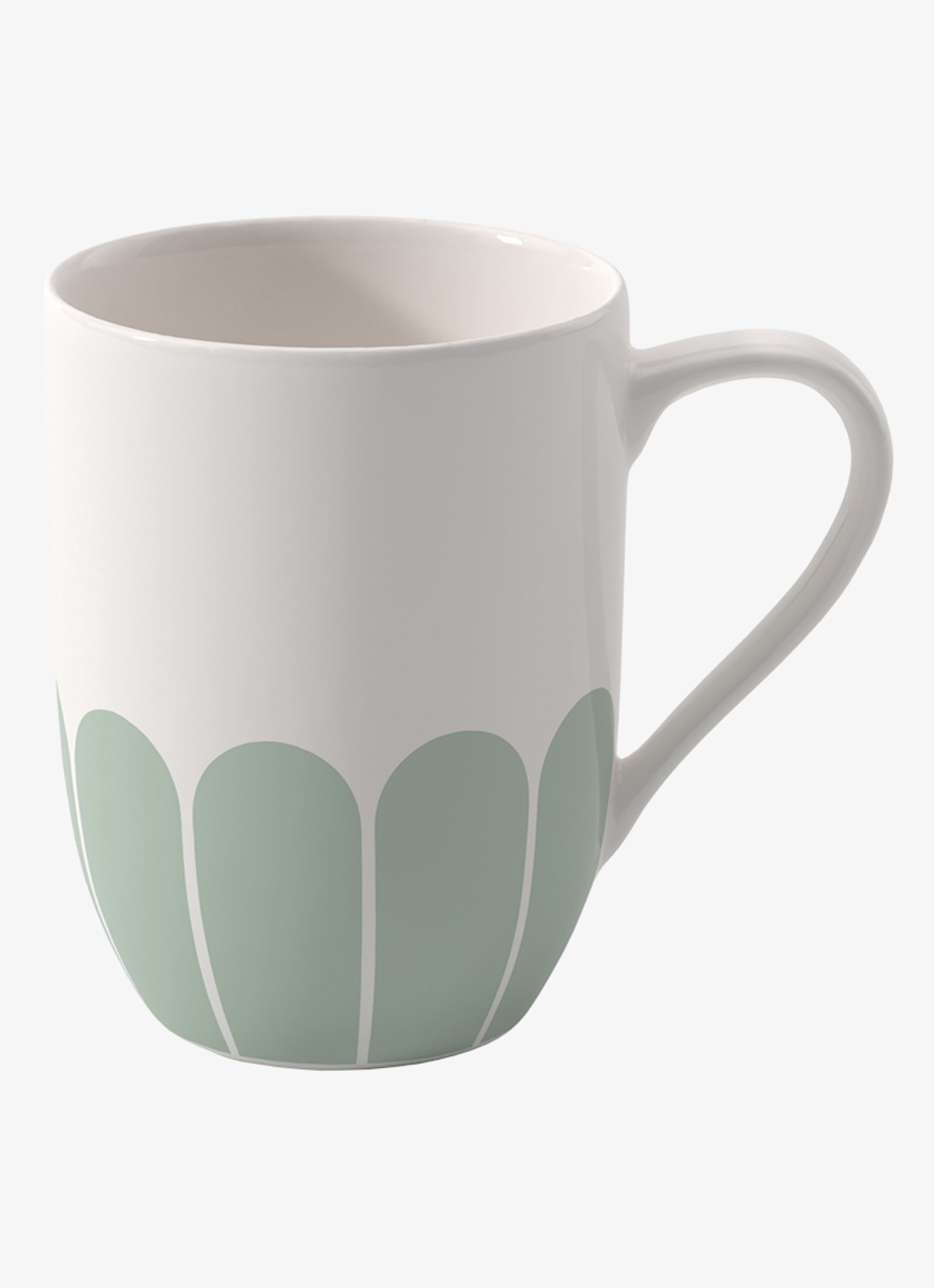 Villeroy & Boch Fleur kopje 29 cl - voorkant lindegroen