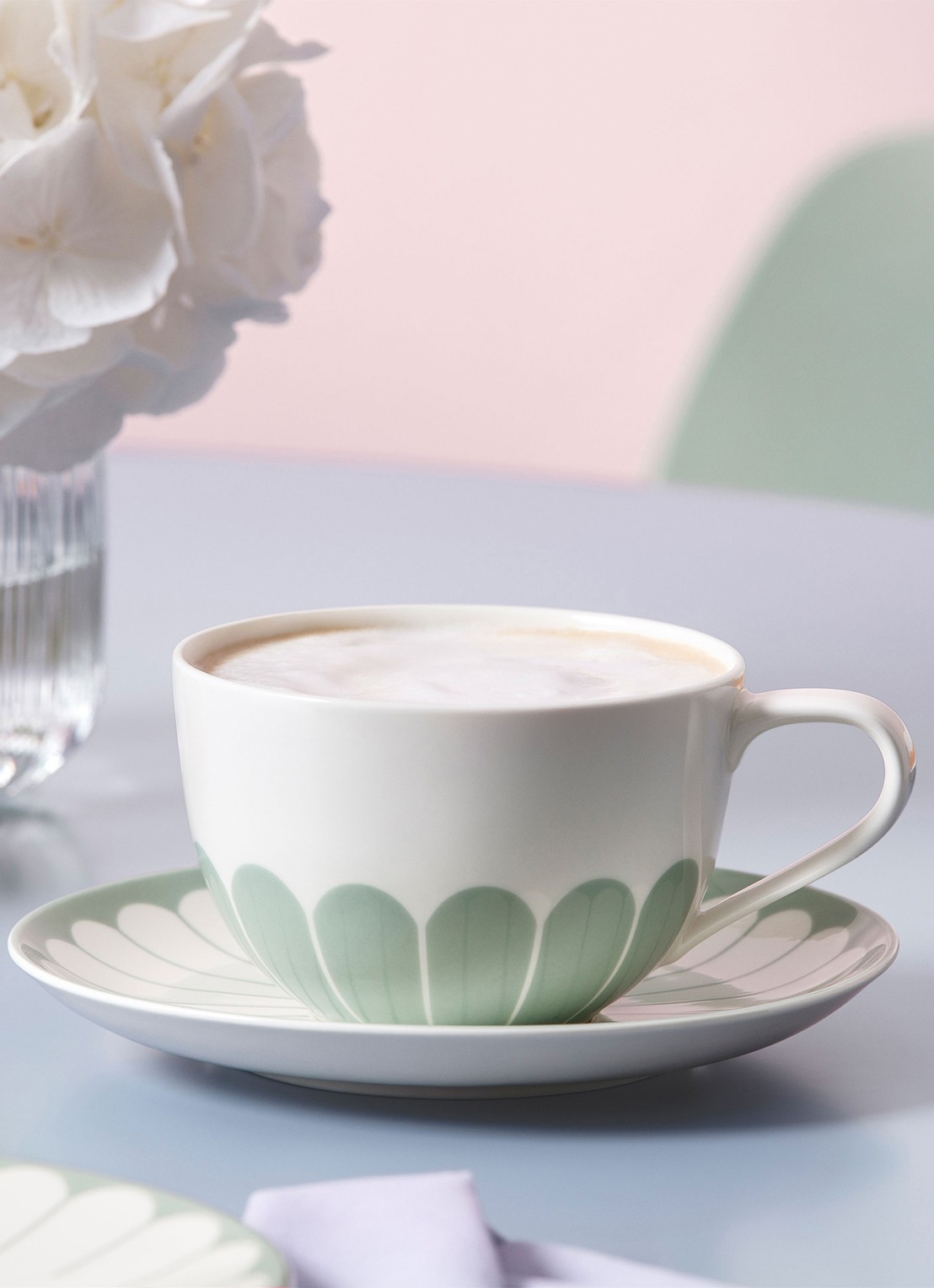 Villeroy & Boch Fleur kopje - detail 4 groen