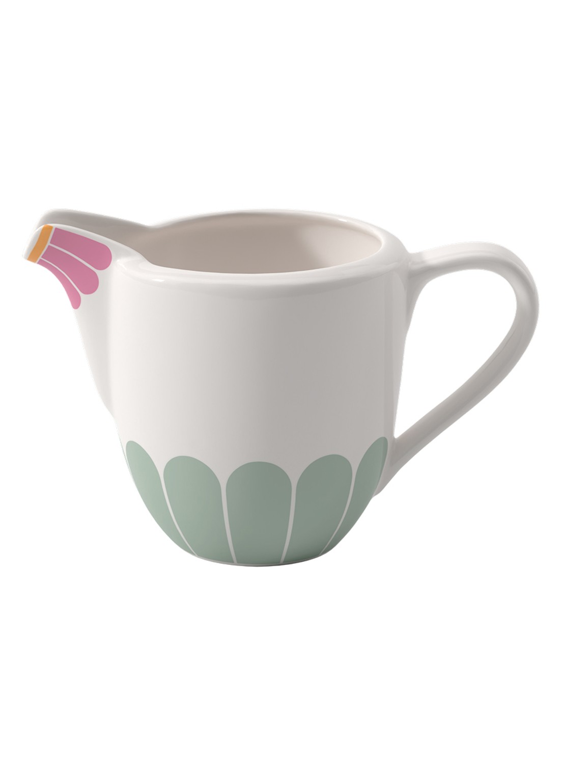 Villeroy & Boch Fleur melkkannetje - voorkant 2 wit