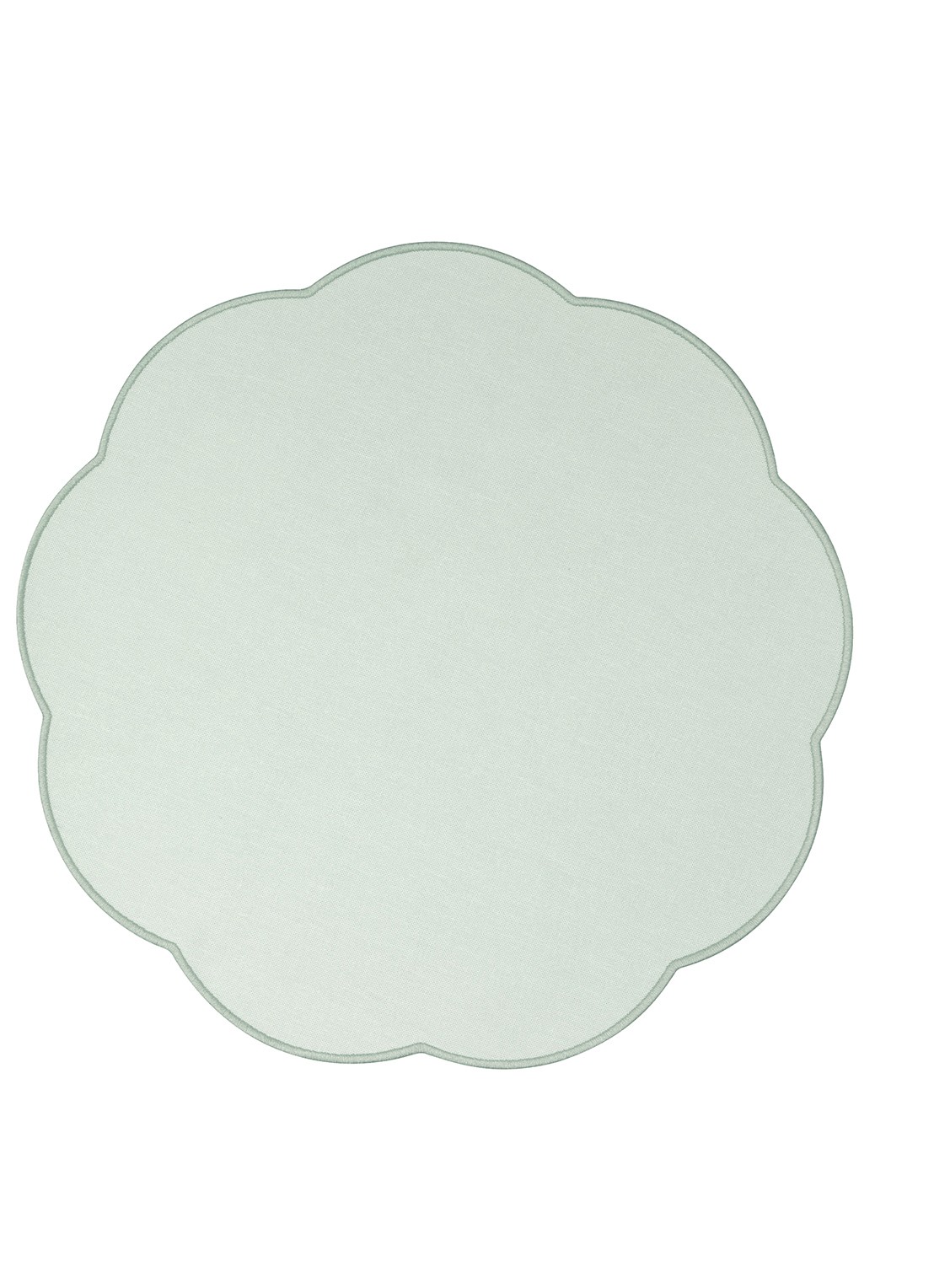 Villeroy & Boch Fleur placemat 40 cm - voorkant groen