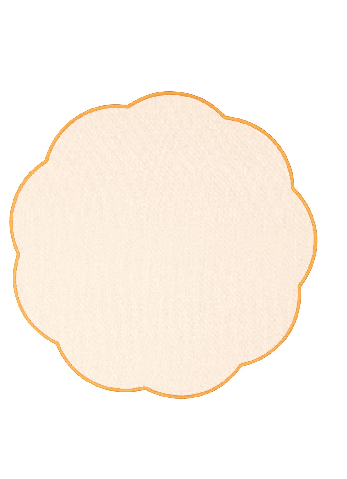 Villeroy & Boch Fleur placemat 40 cm - voorkant geel