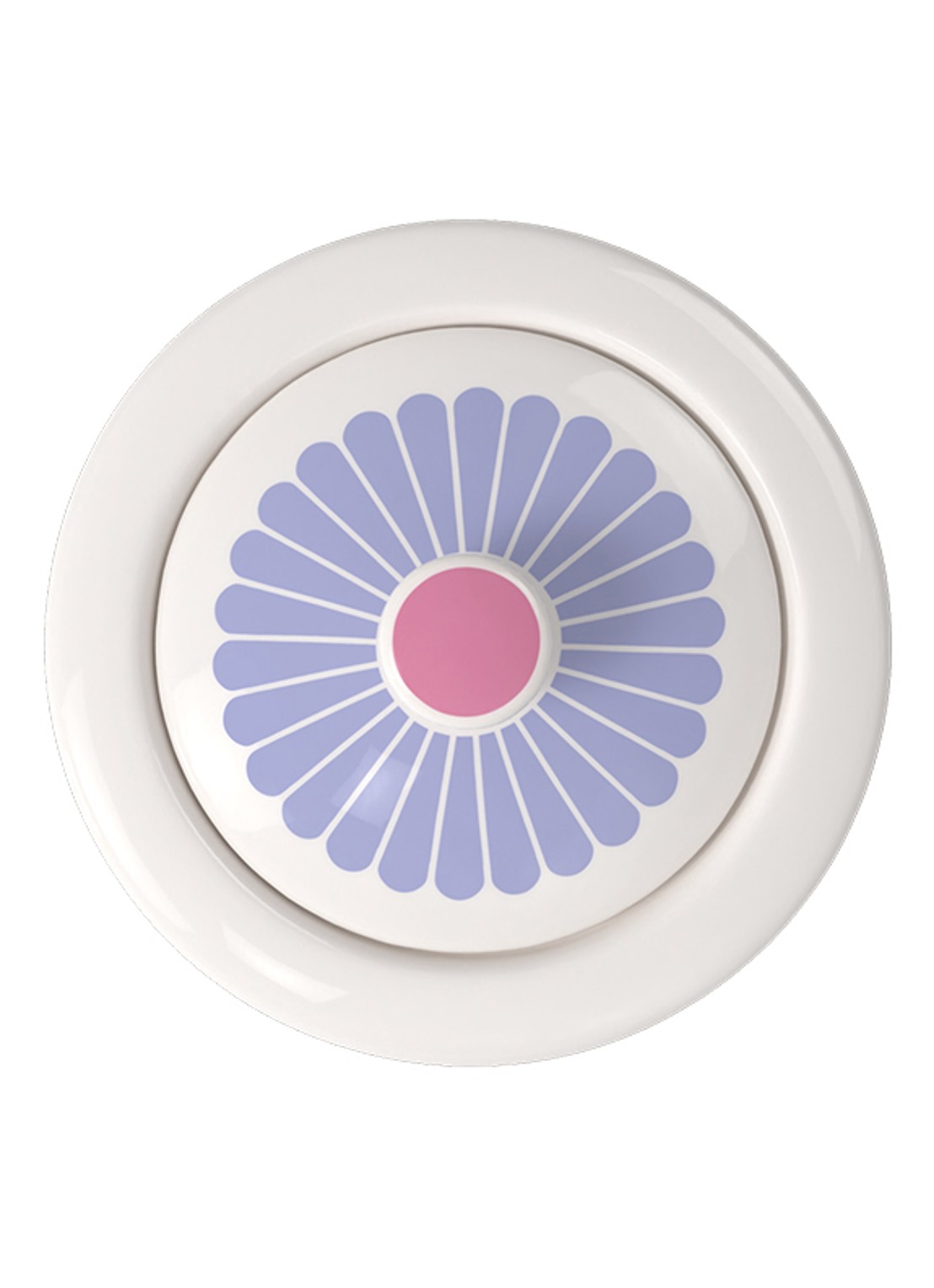 Villeroy & Boch Fleur suikerpot 10 cm - voorkant 2 geel