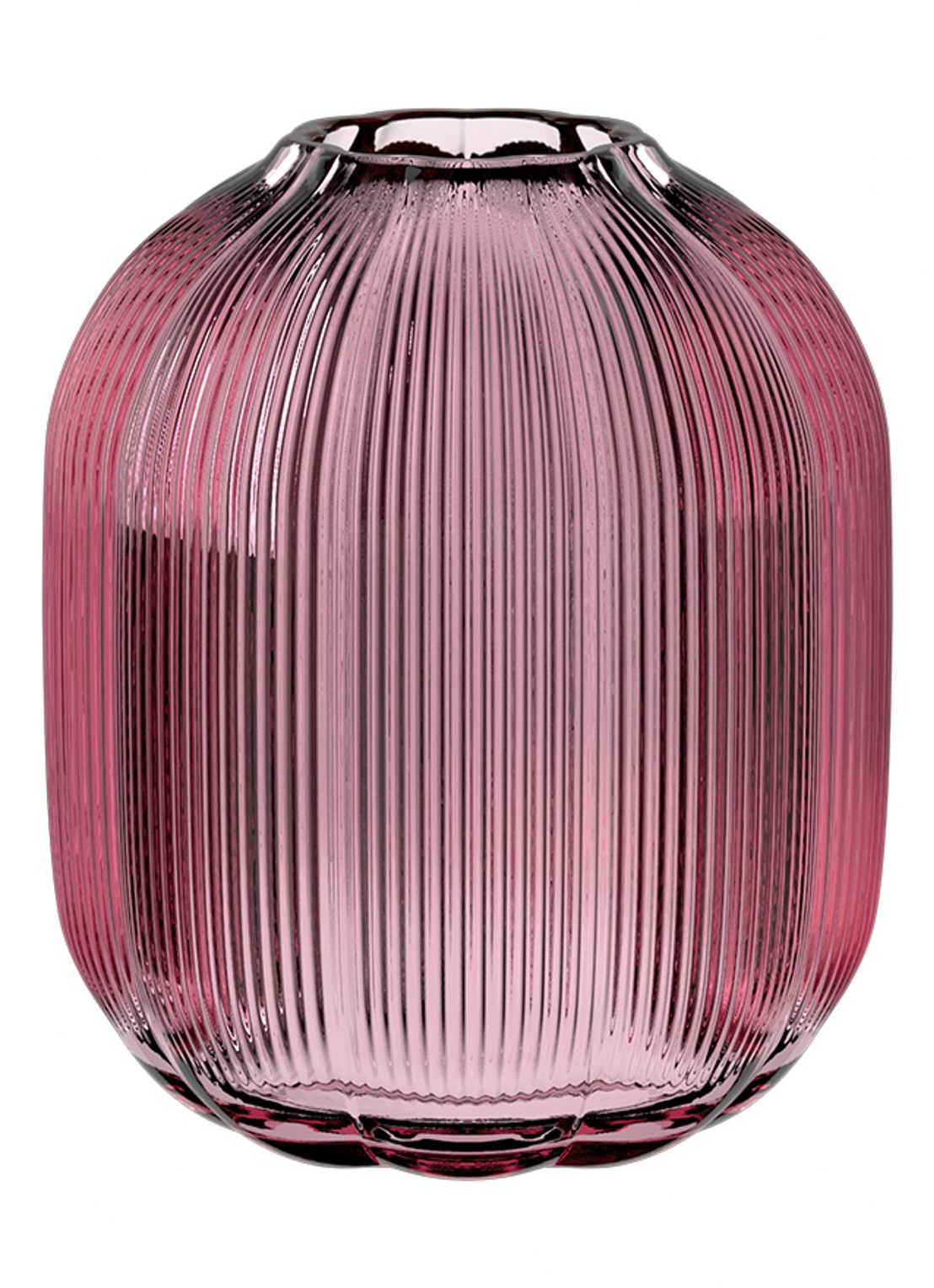 Villeroy & Boch Fleur vaas 19 cm - voorkant roze