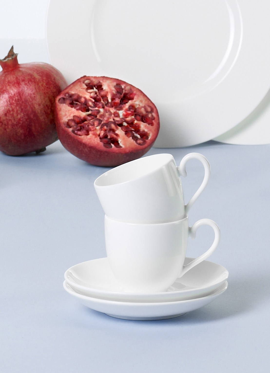 Villeroy & Boch For Me espressoschotel - voorkant 3 gebroken wit