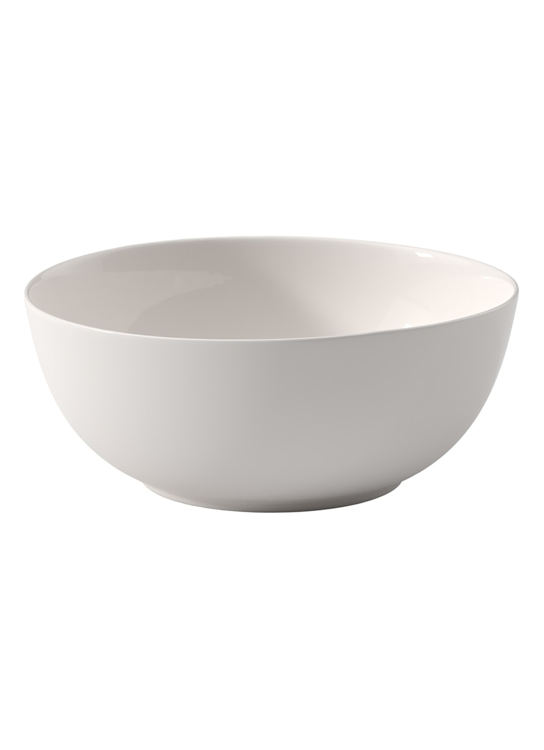 Villeroy & Boch For Me saladeschaal 23 cm - voorkant gebroken wit