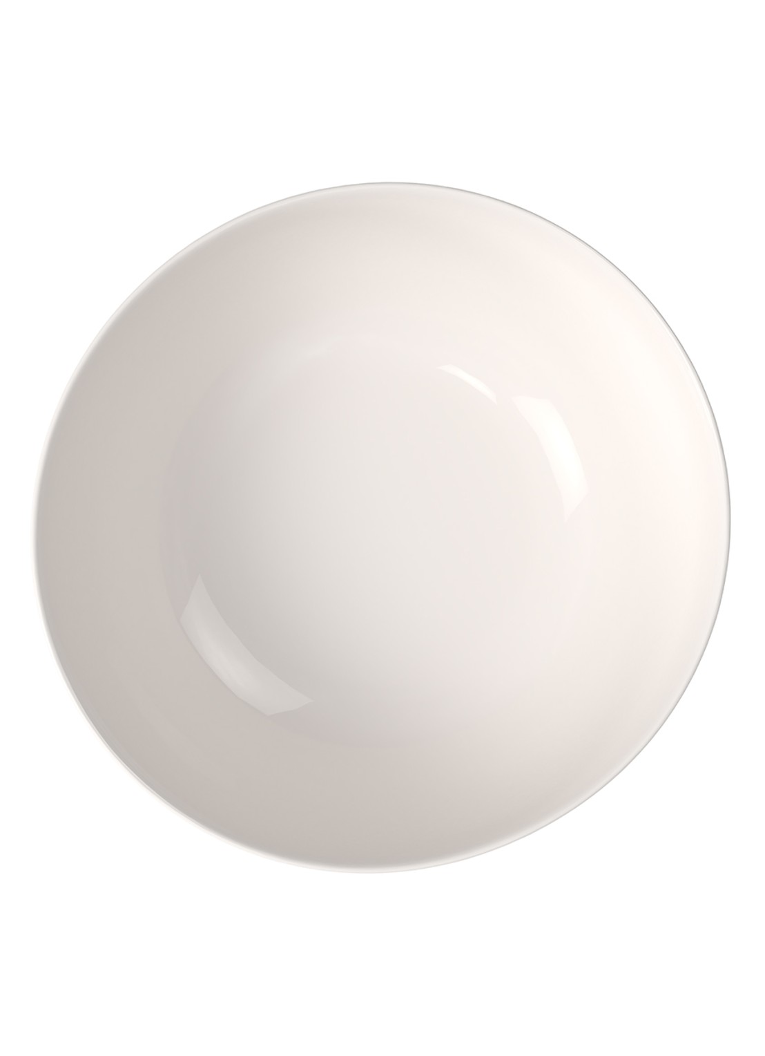 Villeroy & Boch For Me saladeschaal 23 cm - voorkant 2 gebroken wit