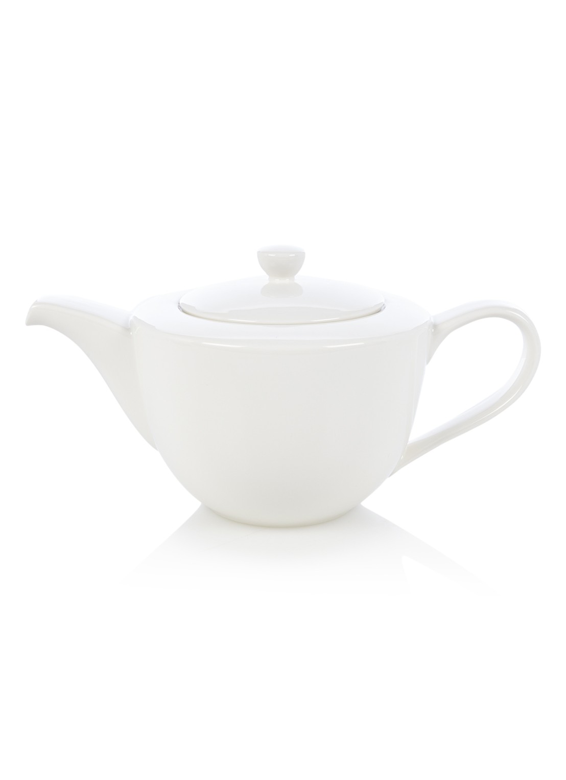 Villeroy & Boch For Me theepot 1,3 liter - voorkant gebroken wit