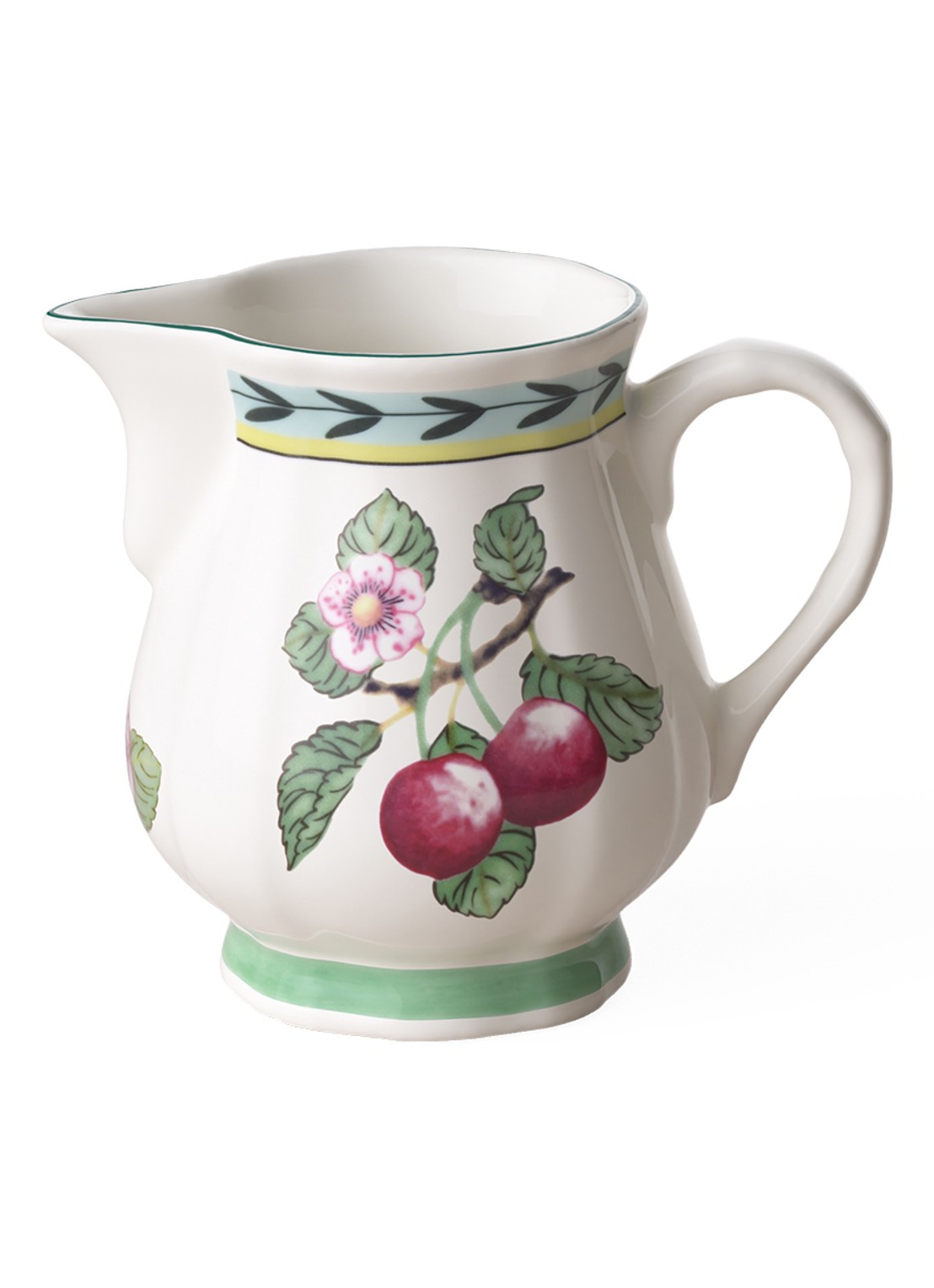 Villeroy & Boch French Garden Fleurence melkkannetje - voorkant gebroken wit