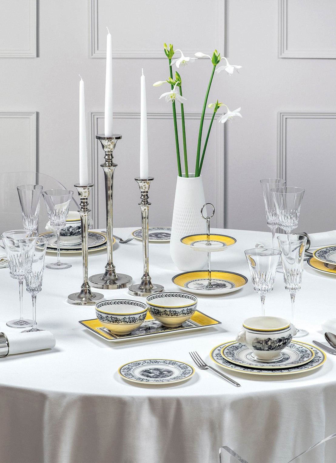 Villeroy & Boch Grand Royal champagneglas 12 cl set van 2 - voorkant 5 undefined