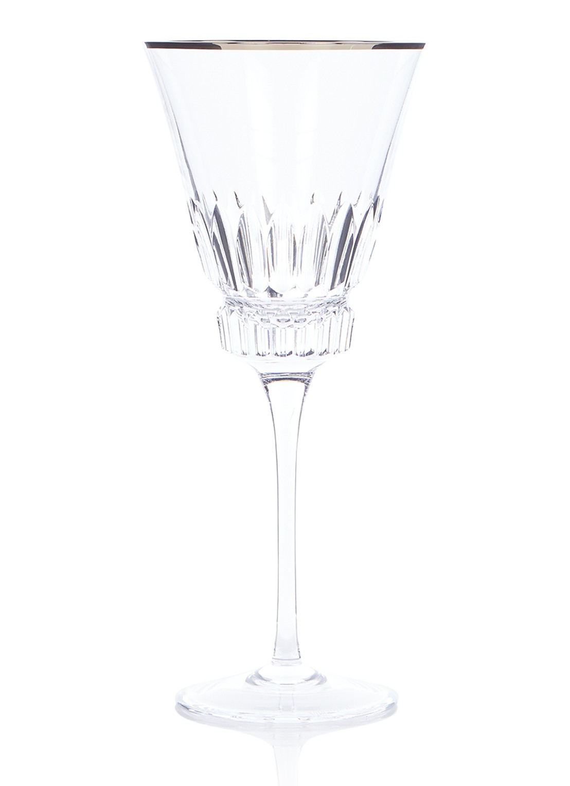 Villeroy & Boch Grand Royal Patinum witte wijnglas 29 cl - voorkant transparant