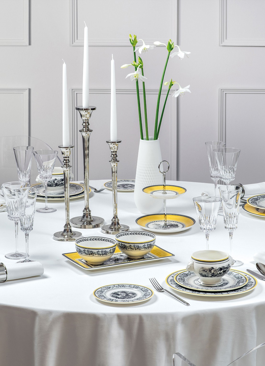 Villeroy & Boch Grand Royal waterglas 25 cl set van 2 - voorkant 5 transparant
