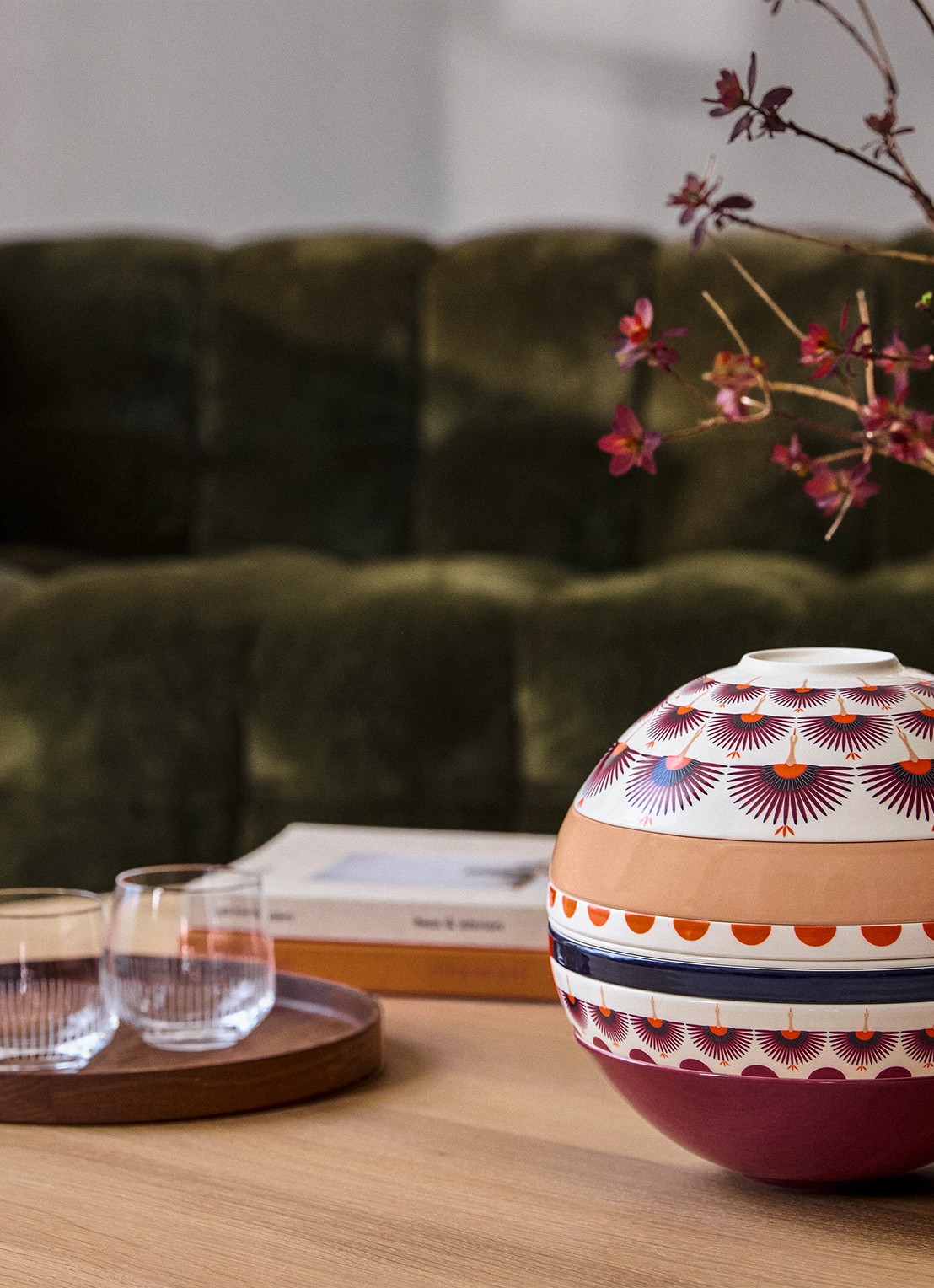 Villeroy & Boch Iconic La Boule Kyoto serviesset 7-delig - voorkant 2 wit