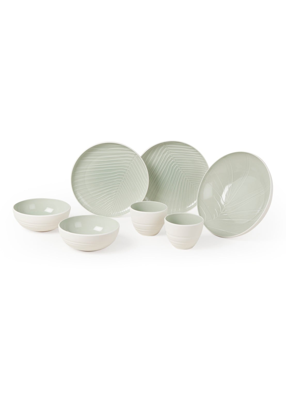 Villeroy & Boch It's my match First Love serviesset 7-delig - voorkant 2 lindegroen