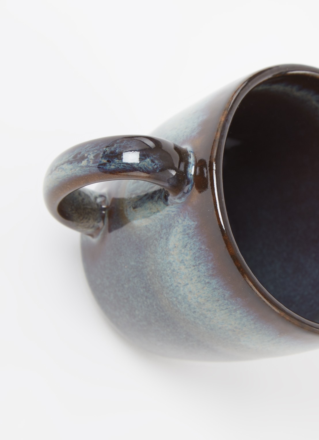 Villeroy & Boch Kaffeeobertasse 10,5x7,5x8cm - voorkant 2 petrol