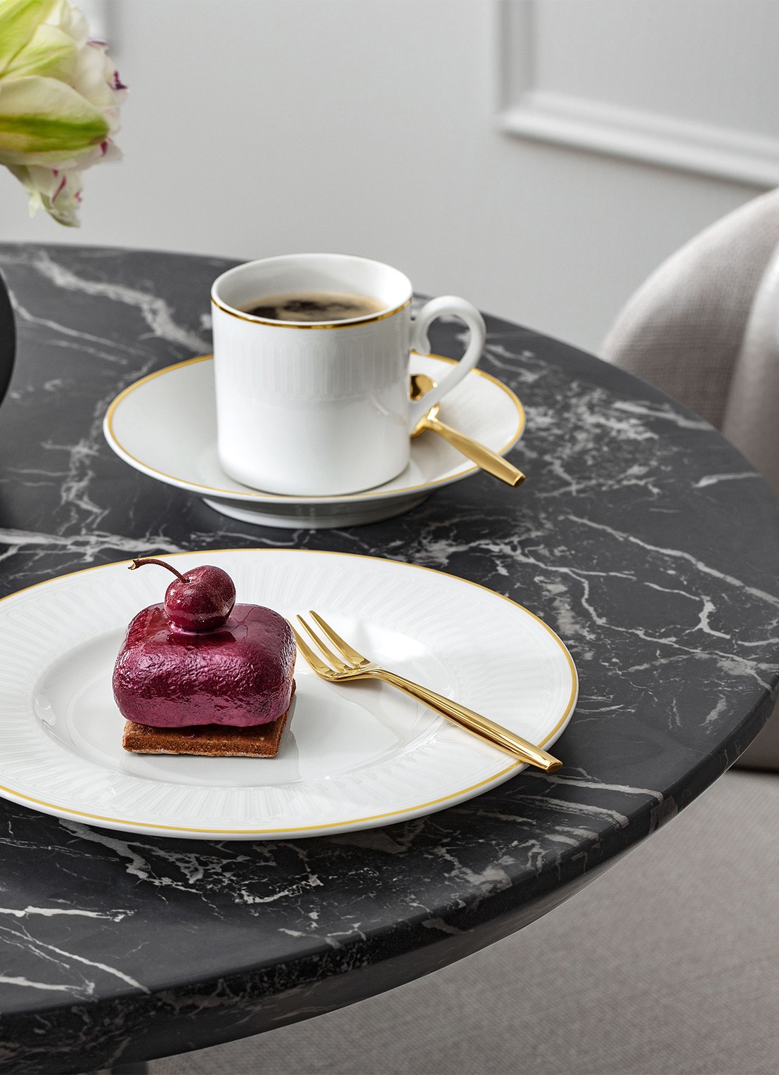 Villeroy & Boch Kaffeeobertasse - achterkant 3 wit