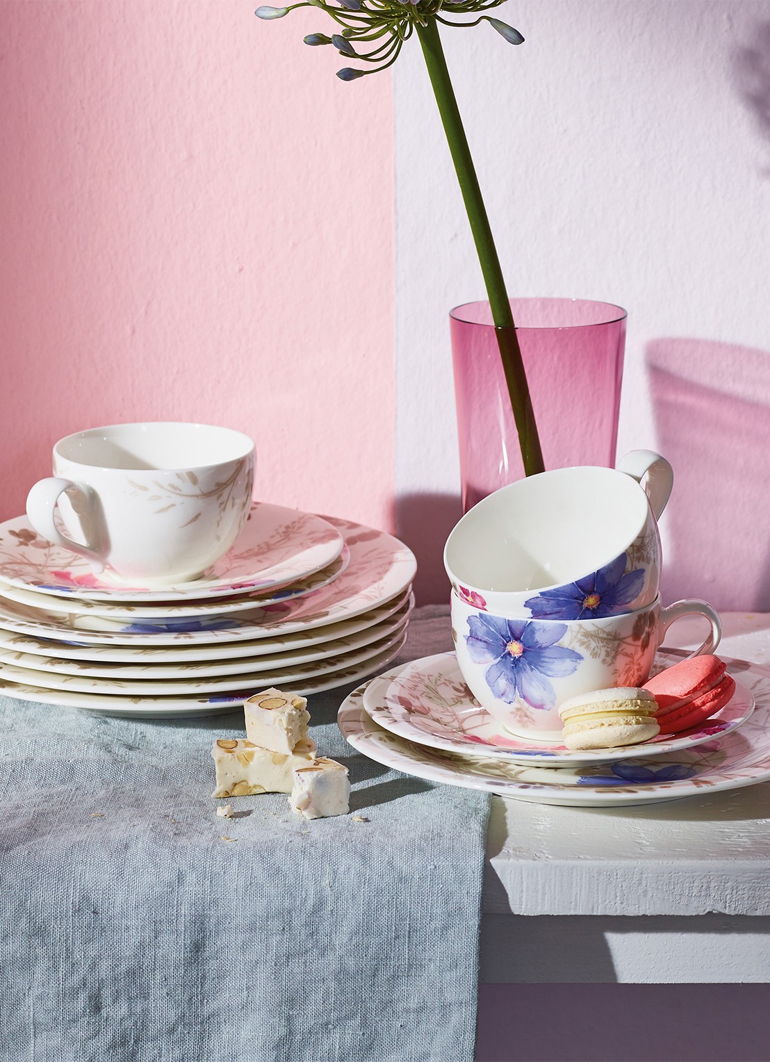 Villeroy & Boch Koffieschotel Mariefleur Gris Basic - voorkant 2 undefined