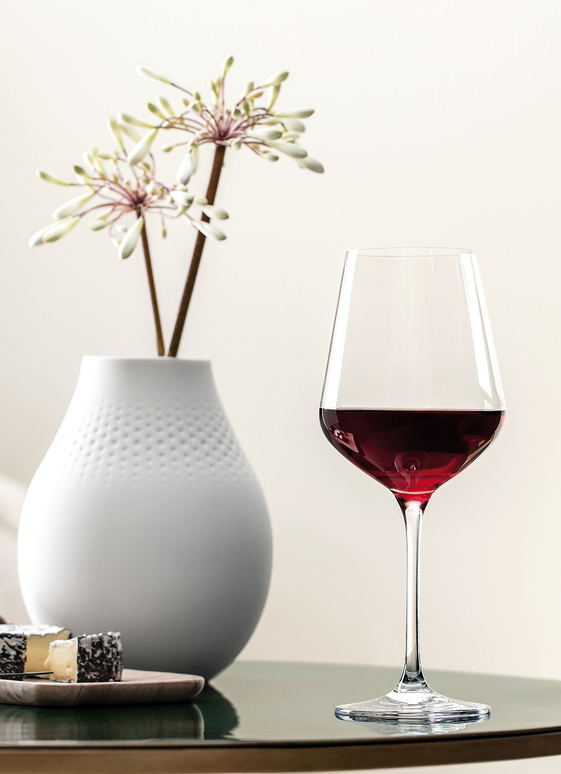 Villeroy & Boch La Divina rode wijnglas 65 cl set van 4 - achterkant 3 transparant