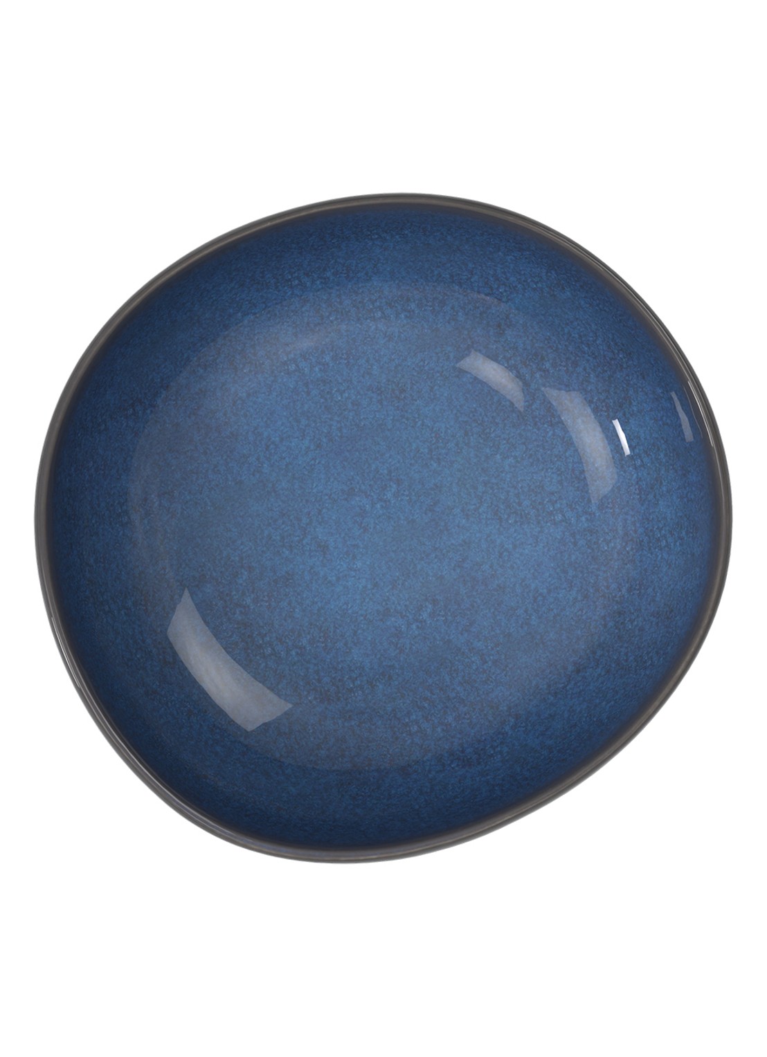 Villeroy & Boch Lave Bleu kom 17 cm - voorkant 3 donkerblauw