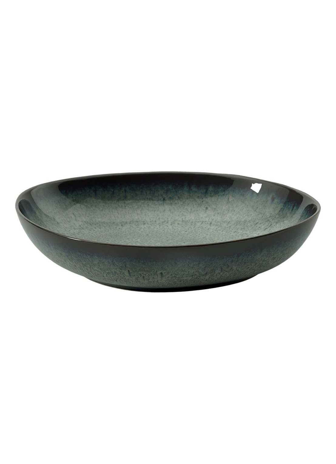 Villeroy & Boch Lave diep bord 22 cm  - voorkant 2 blauwgrijs