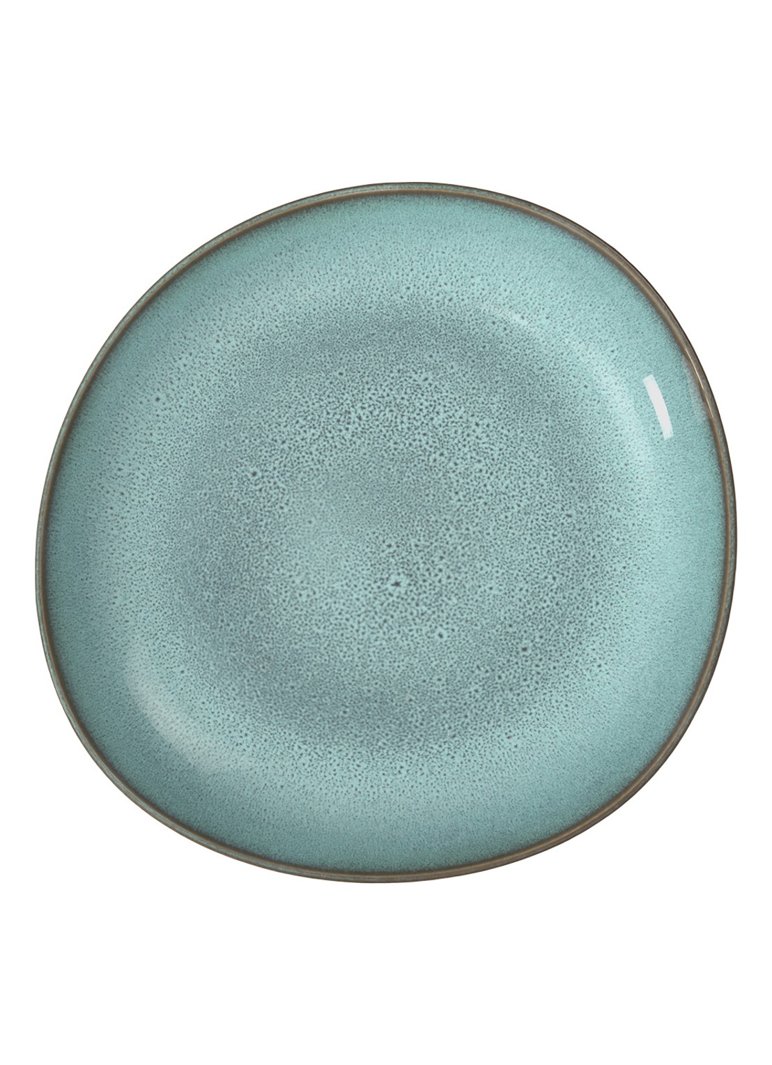 Villeroy & Boch Lave Glacé diep bord 28 cm - voorkant 5 turquoise