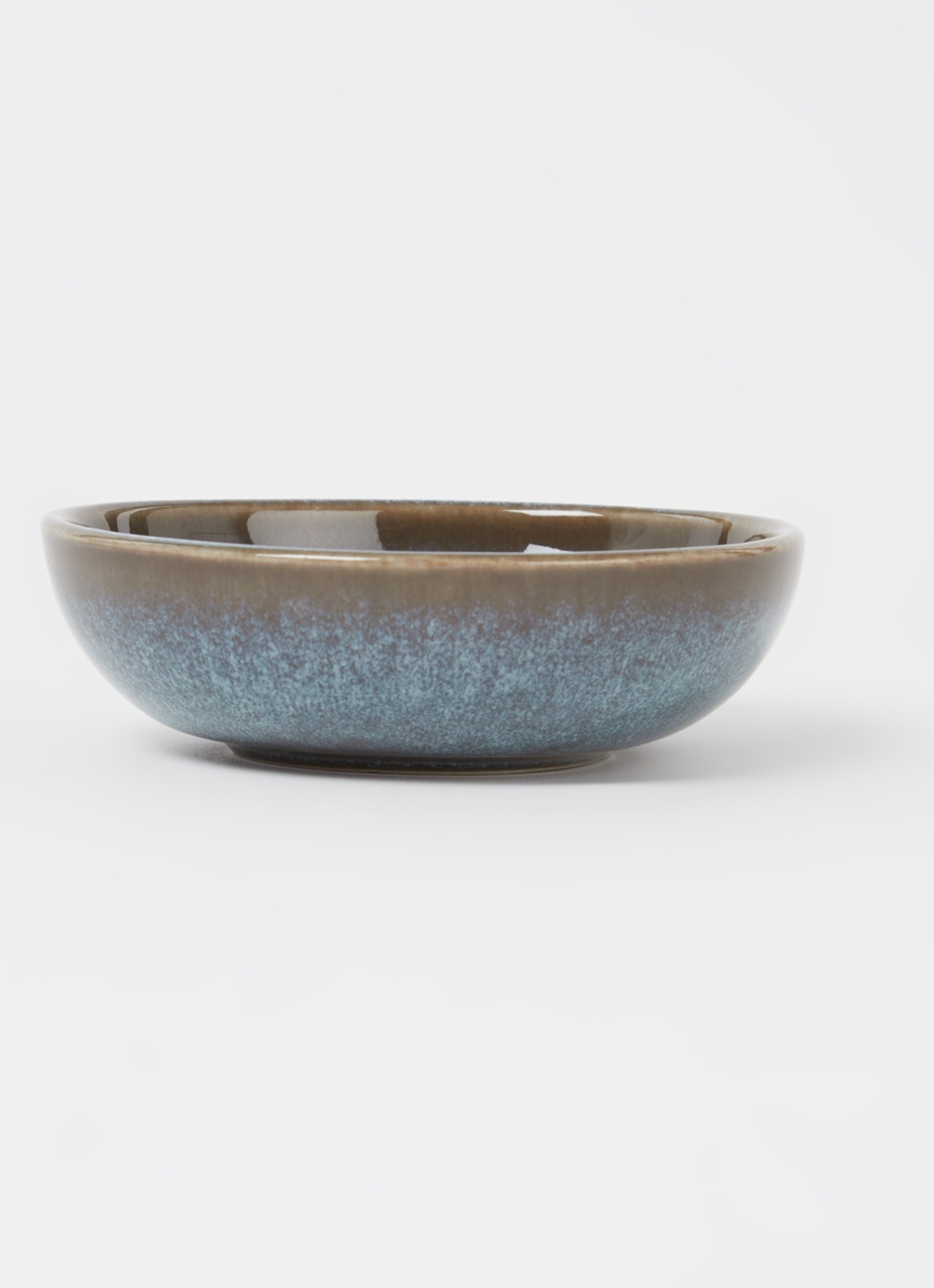 Villeroy & Boch Lave Glacé serveerschaal 10,5 cm - voorkant 2 turquoise