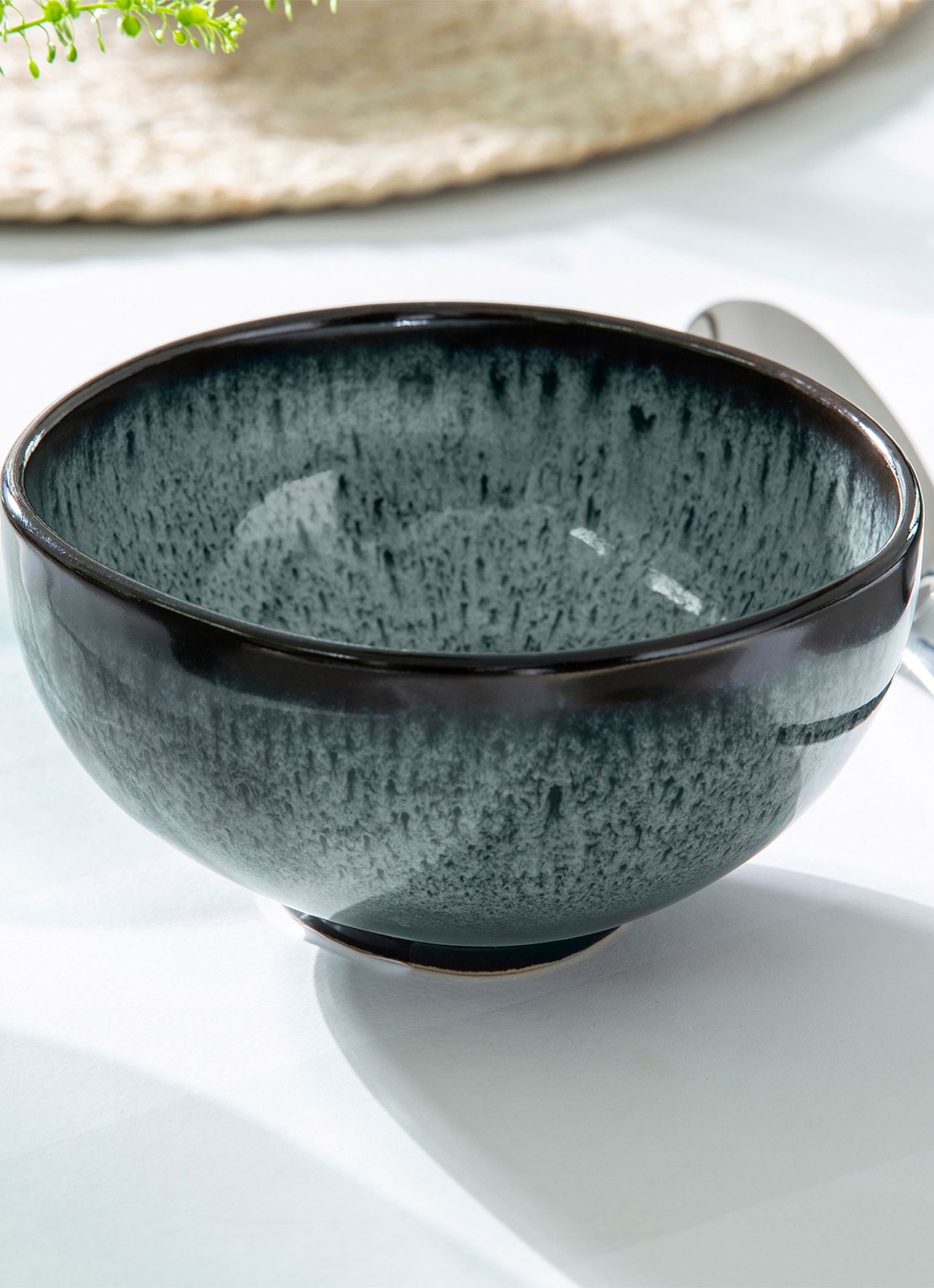 Villeroy & Boch Lave kom 13 cm  - achterkant staalblauw
