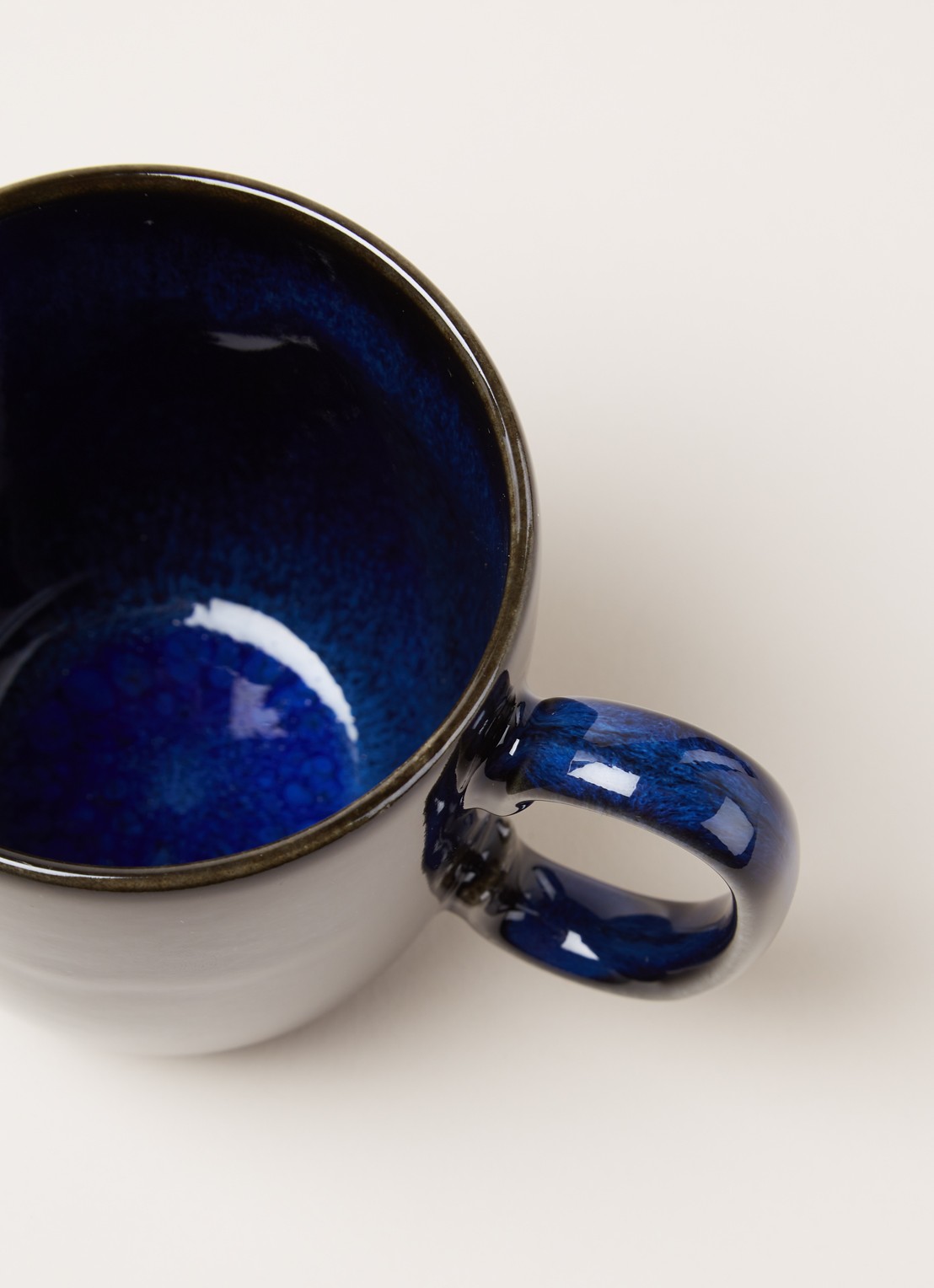 Villeroy & Boch Lave mok 38 cl  - detail 4 donkerblauw