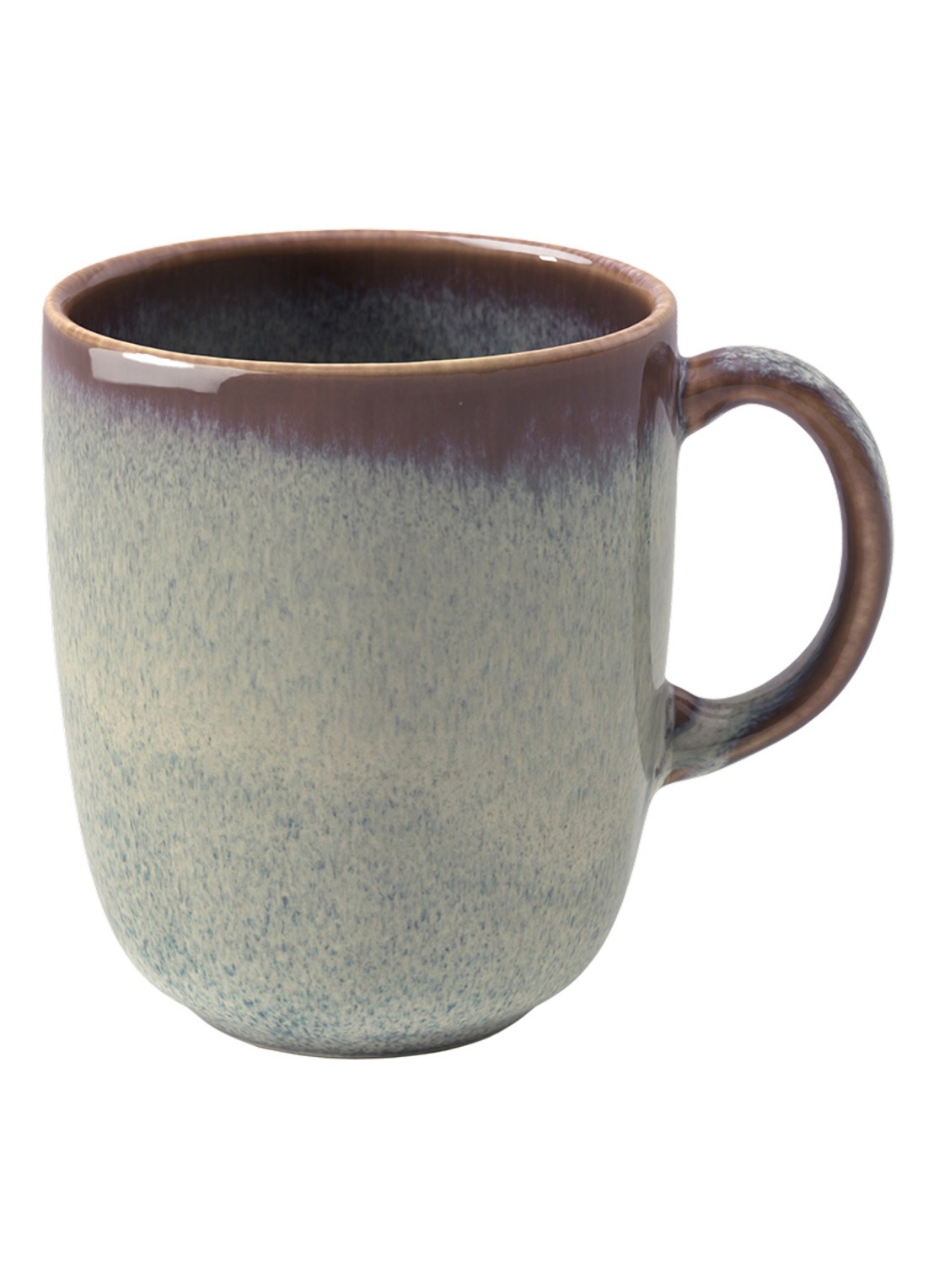 Villeroy & Boch Lave mok 40 cl - voorkant 3 blauwgrijs