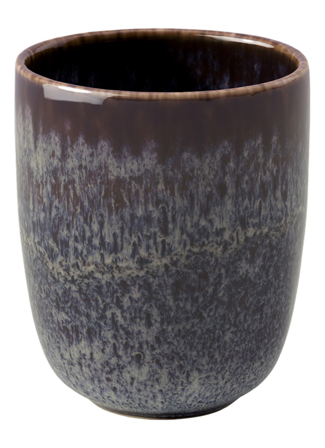 Villeroy & Boch Lave mok 40 cl  - voorkant blauwgrijs
