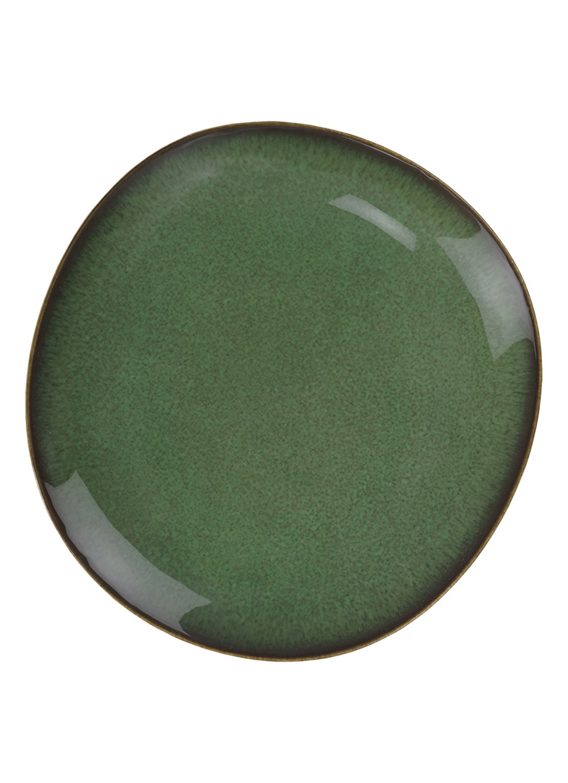Villeroy & Boch Lave Vert ontbijtbord 17 cm - voorkant groen