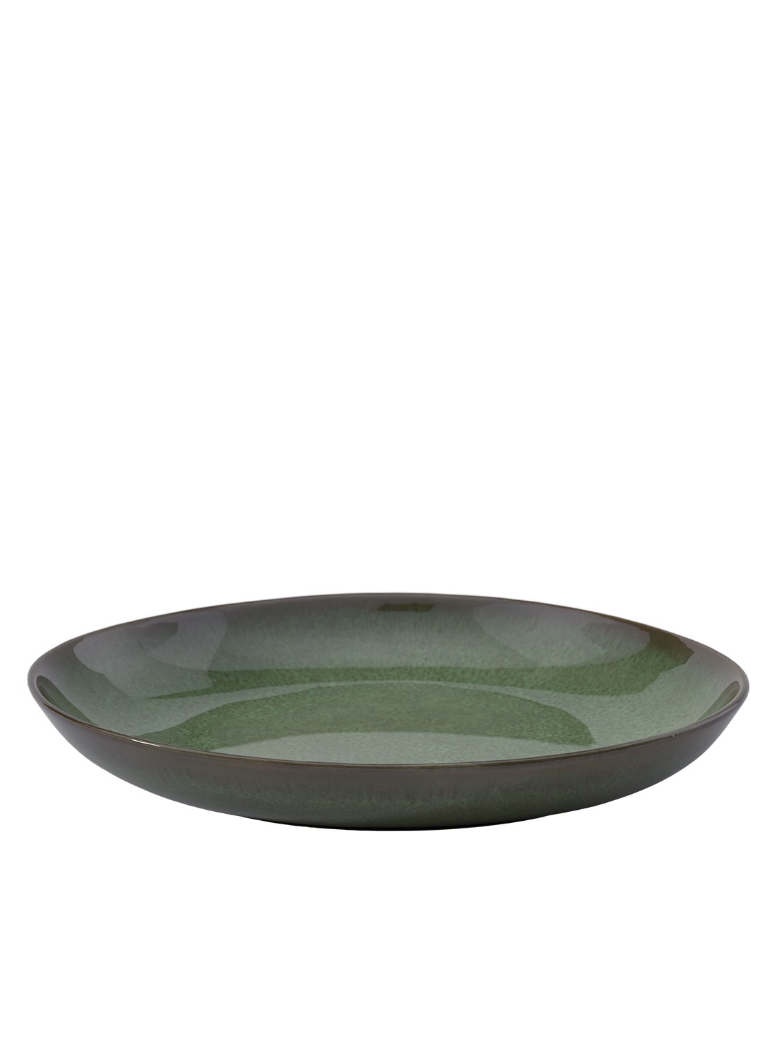 Villeroy & Boch Lave Vert serveerschaal 28 cm - voorkant groen