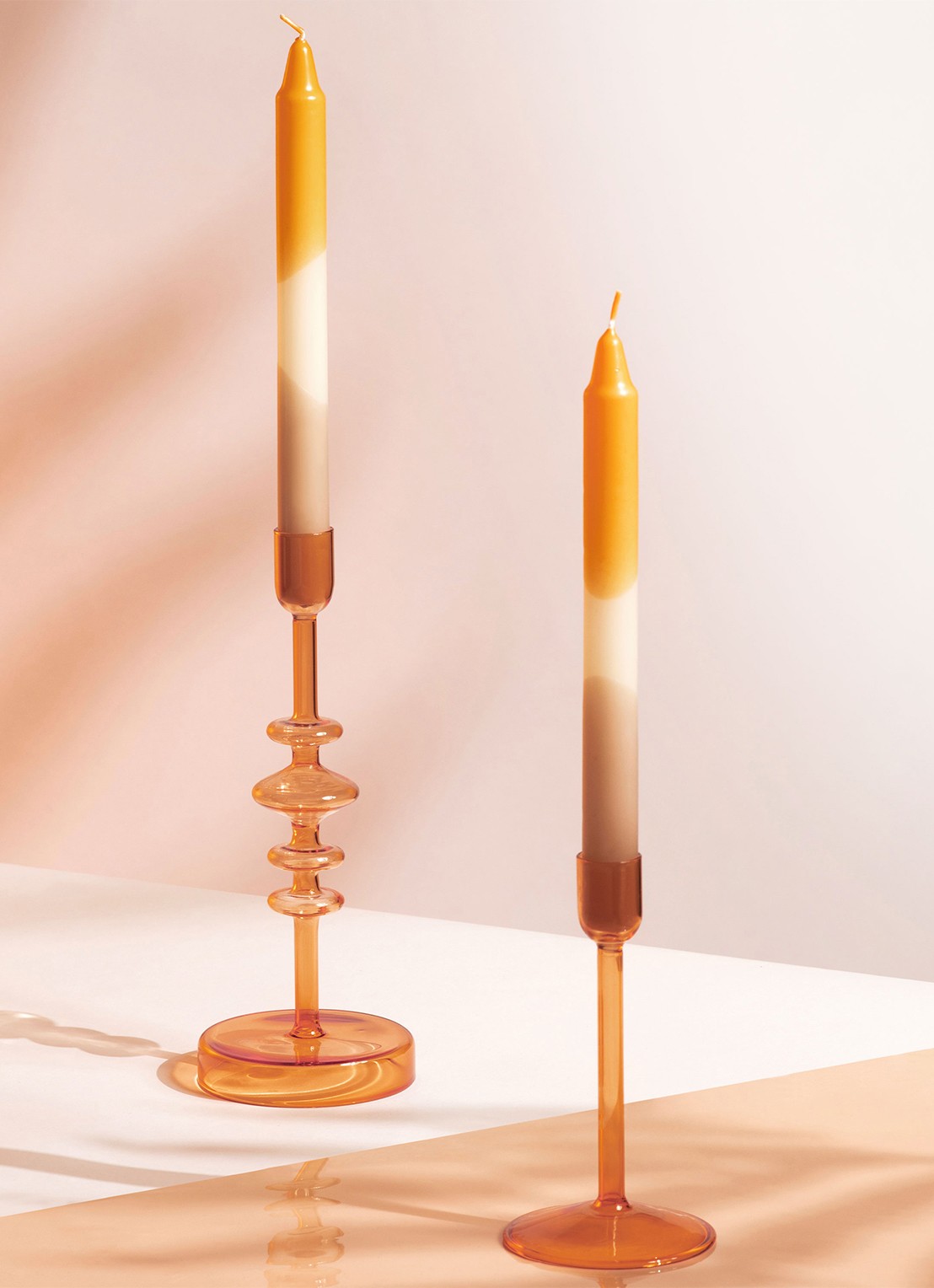 Villeroy & Boch Like Home kaars set van 2 - achterkant orange