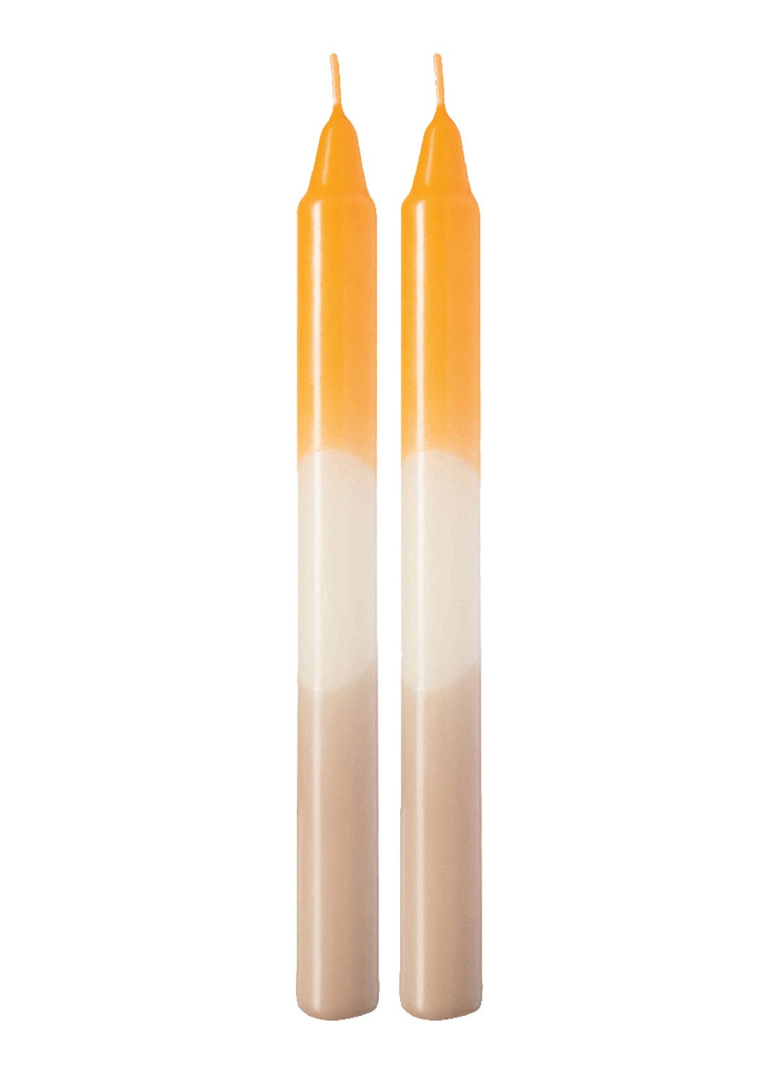Villeroy & Boch Like Home kaars set van 2 - voorkant 2 orange