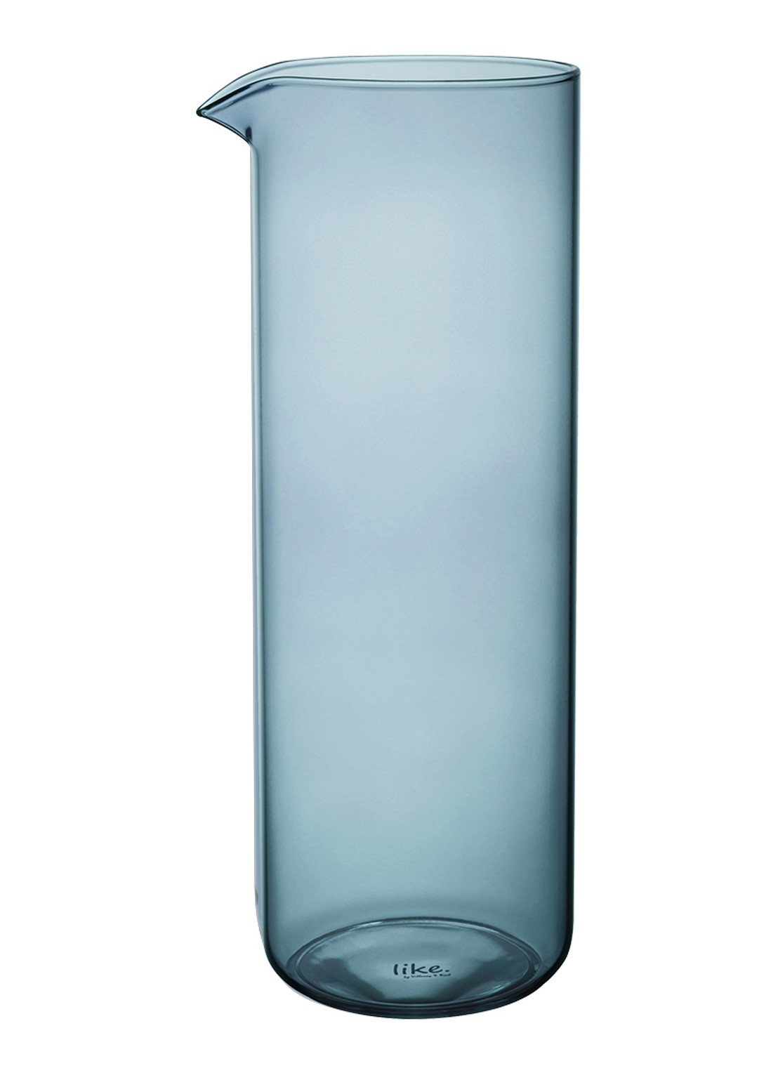 Villeroy & Boch Like Ice waterkan 1 liter - voorkant 3 blauw