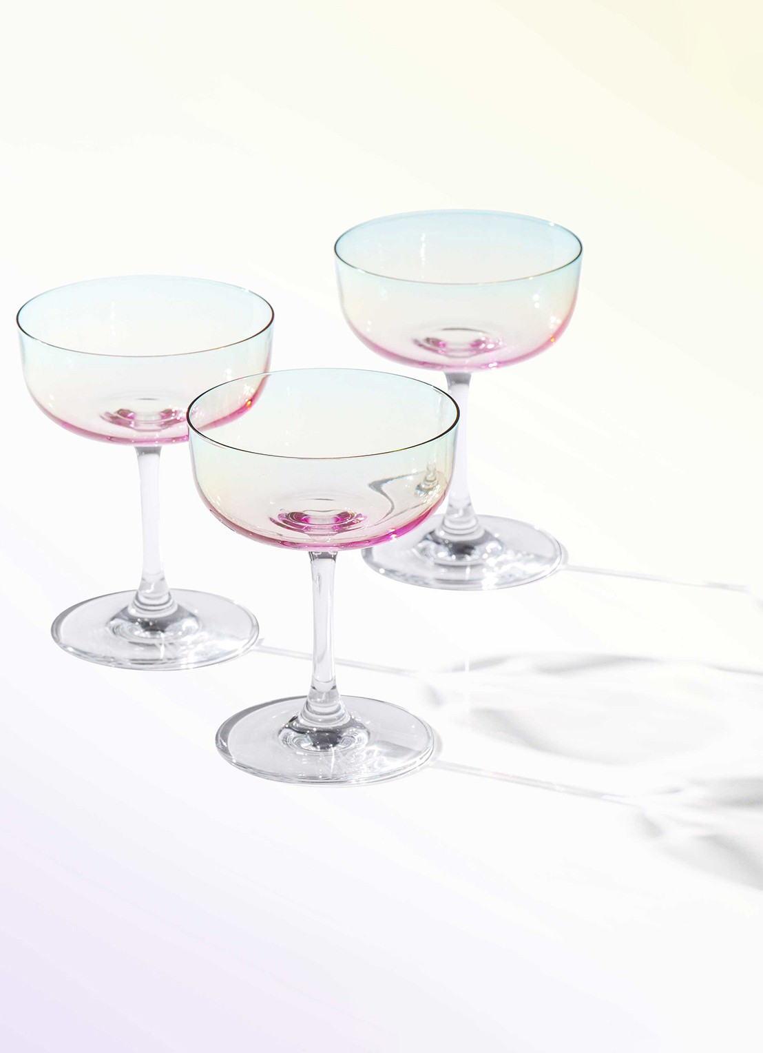 Villeroy & Boch Like Pearl champagnecoupe 12 cl set van 2 - voorkant 2 multicolor