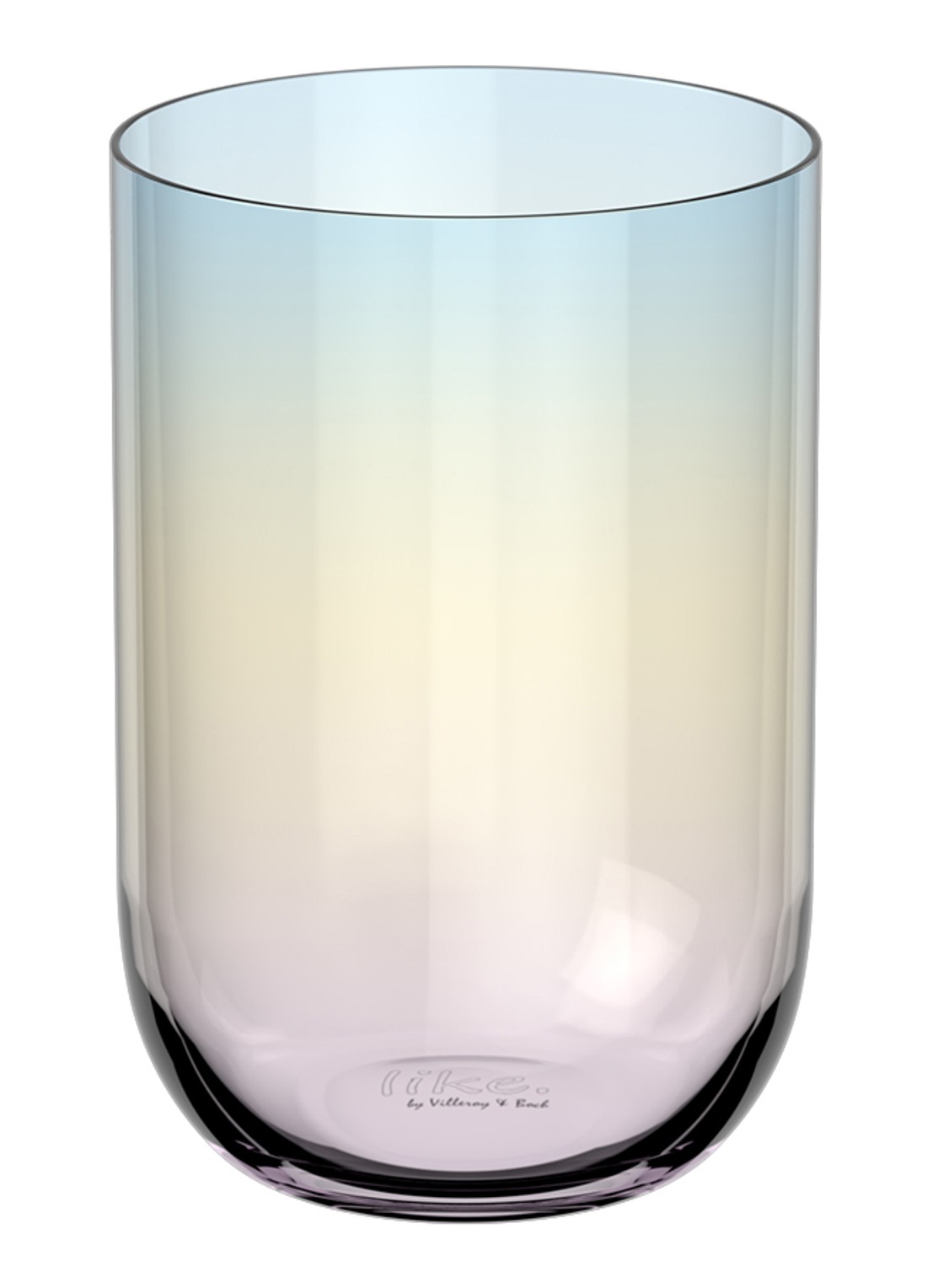 Villeroy & Boch Like Pearl longdrinkglas 30 cl set van 2 - voorkant multicolor