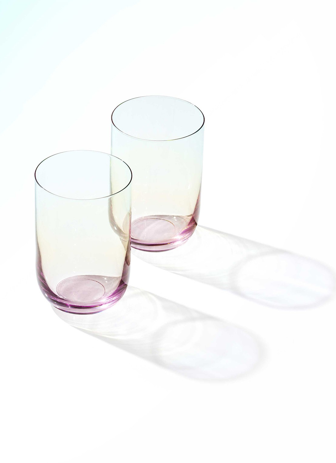 Villeroy & Boch Like Pearl longdrinkglas 30 cl set van 2 - voorkant 2 multicolor