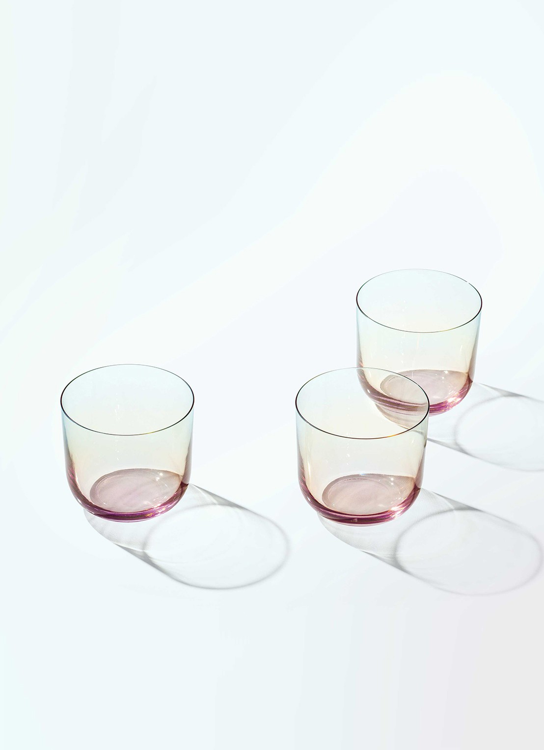 Villeroy & Boch Like Pearl waterglas 20 cl set van 2 - voorkant 2 multicolor