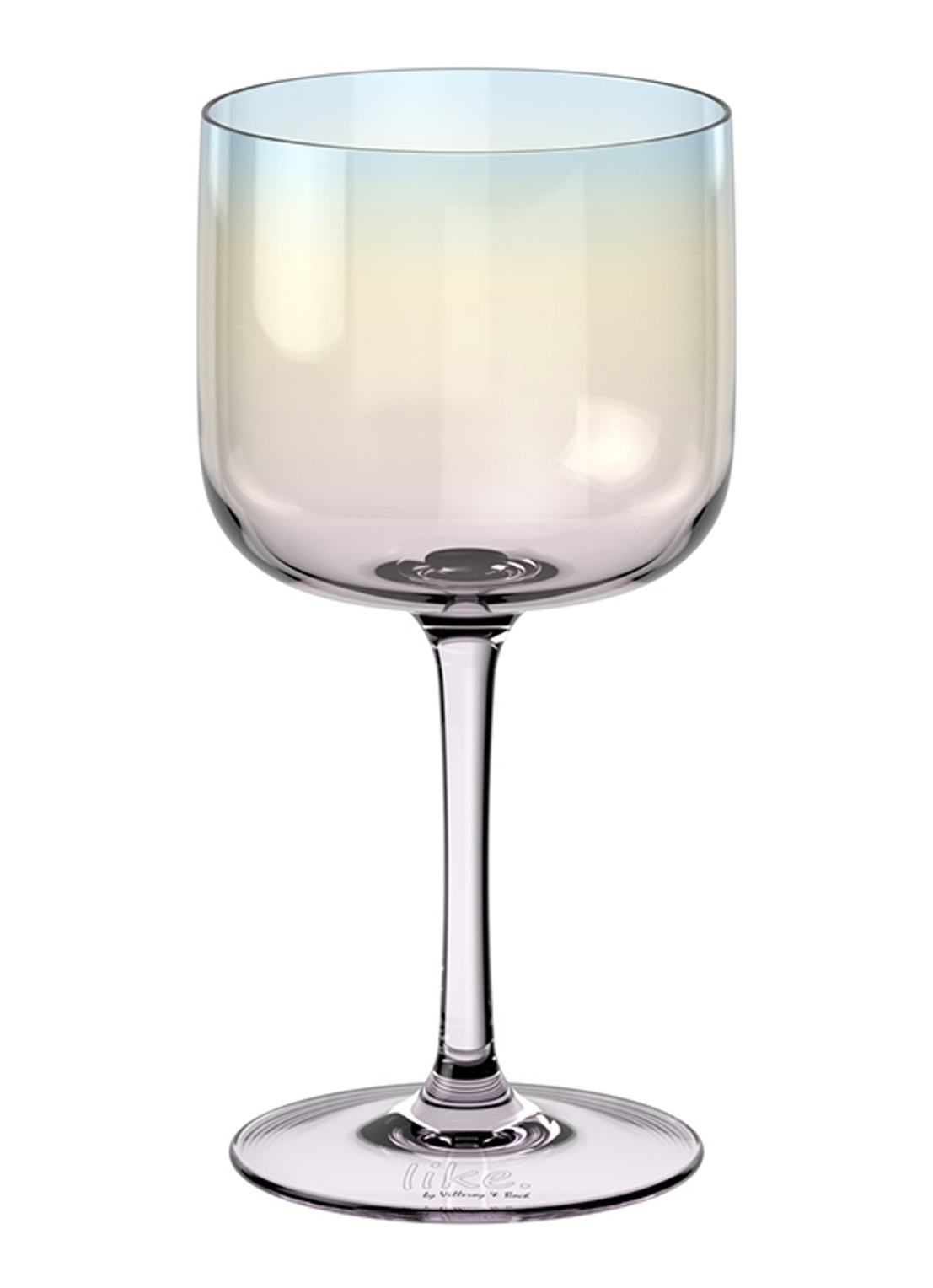 Villeroy & Boch Like Pearl wijnglas 20 cl set van 2 - voorkant 2 multicolor