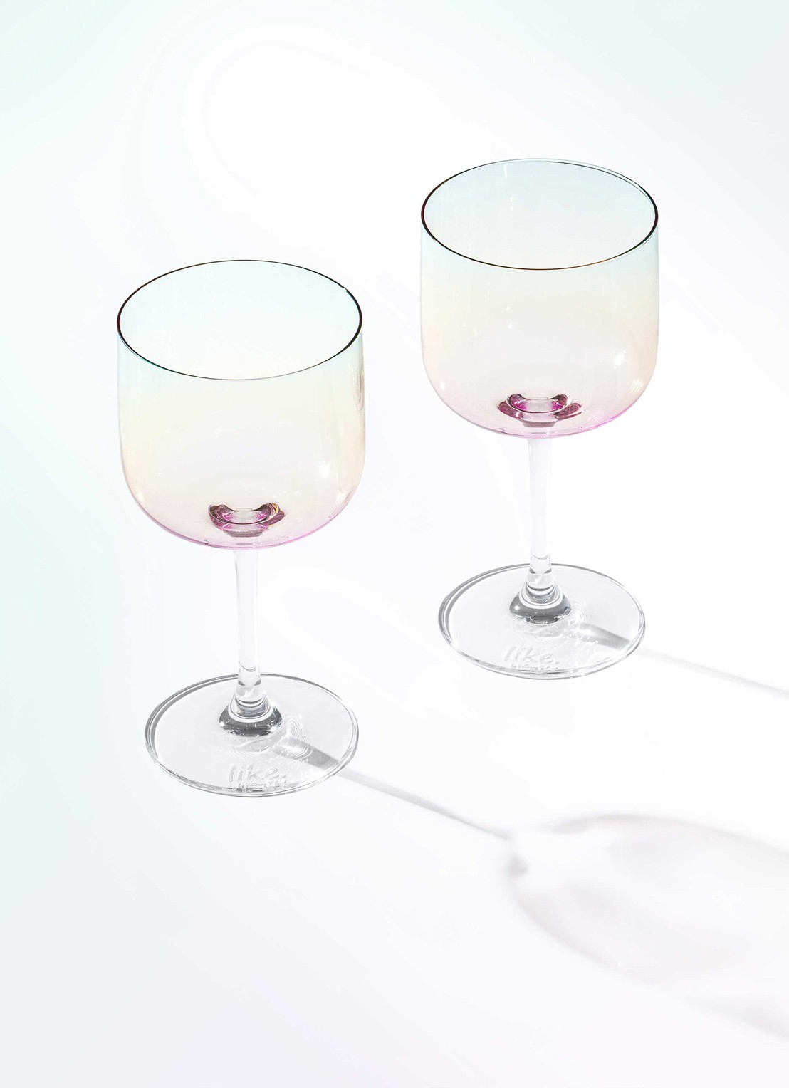 Villeroy & Boch Like Pearl wijnglas 20 cl set van 2 - voorkant 3 multicolor