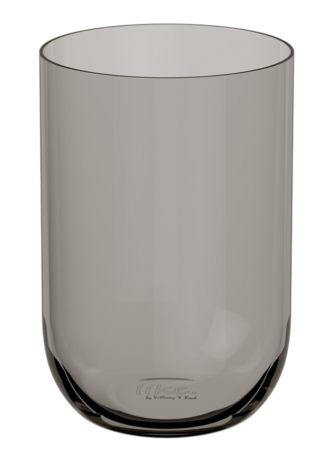 Villeroy & Boch Like Smoke longdrinkglas 30 cl - voorkant grijs
