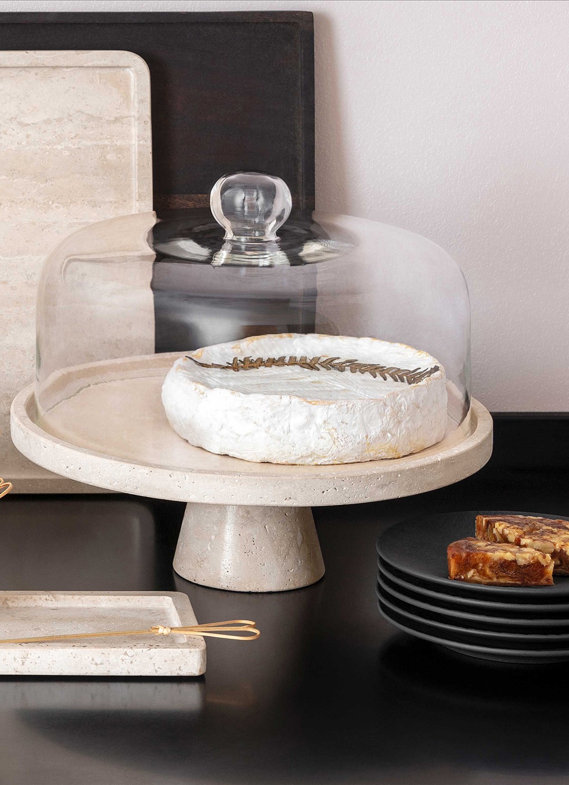 Villeroy & Boch Manufacture cloche 26 cm  - achterkant transparant