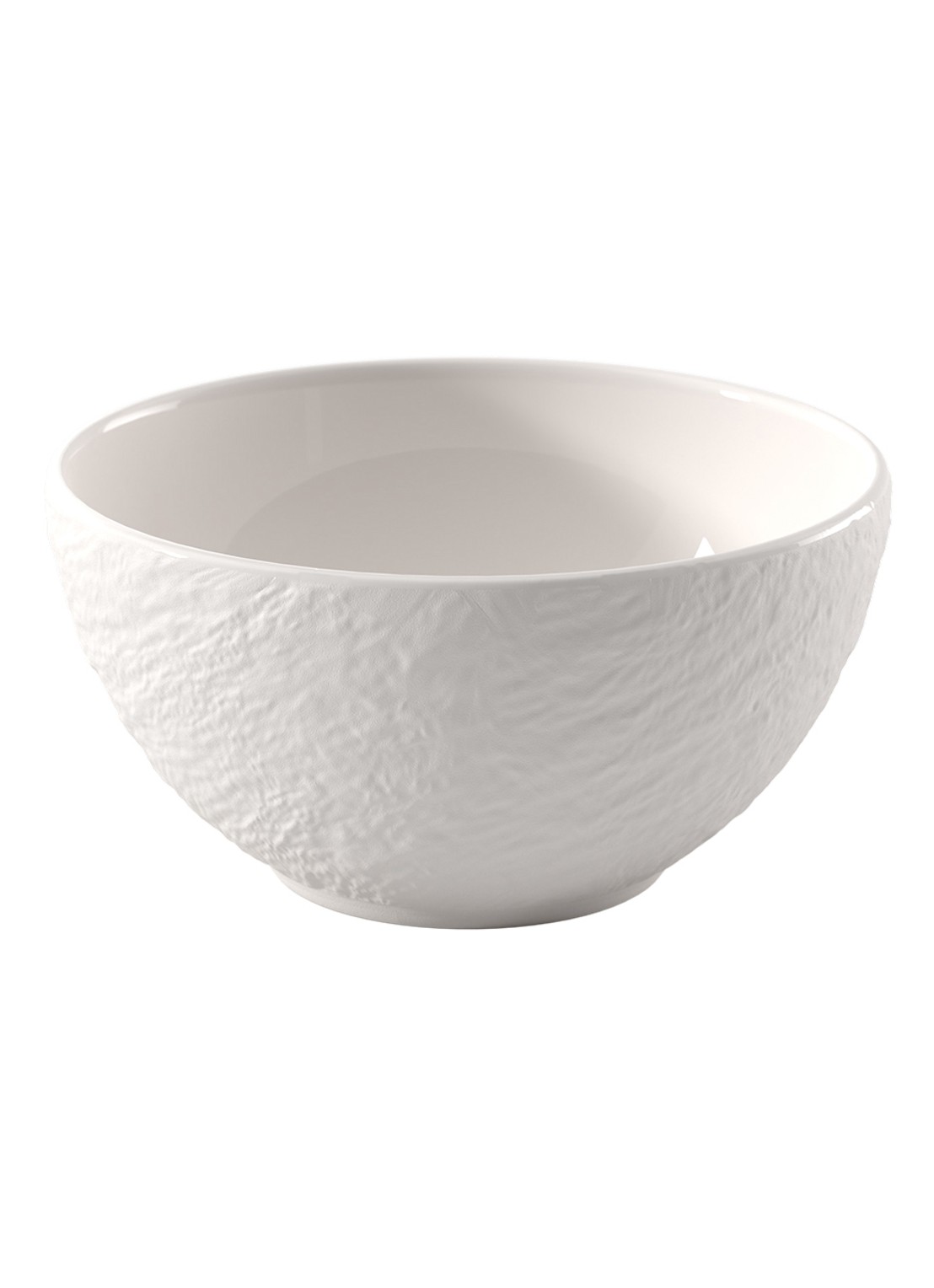 Villeroy & Boch Manufacture Ice kom 14 cm - voorkant wit