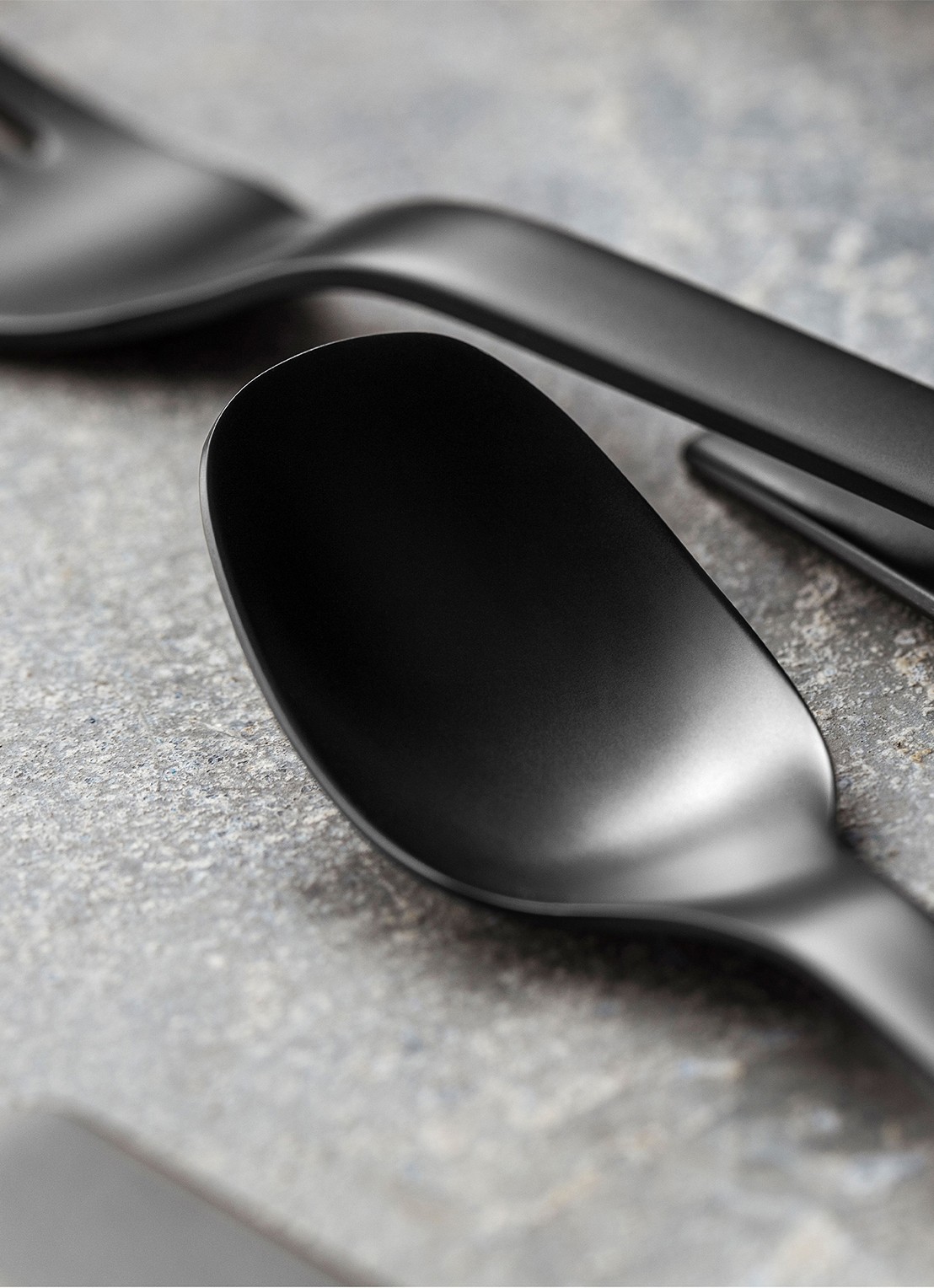 Villeroy & Boch Manufacture Rock bestekset 16-delig - detail zwart